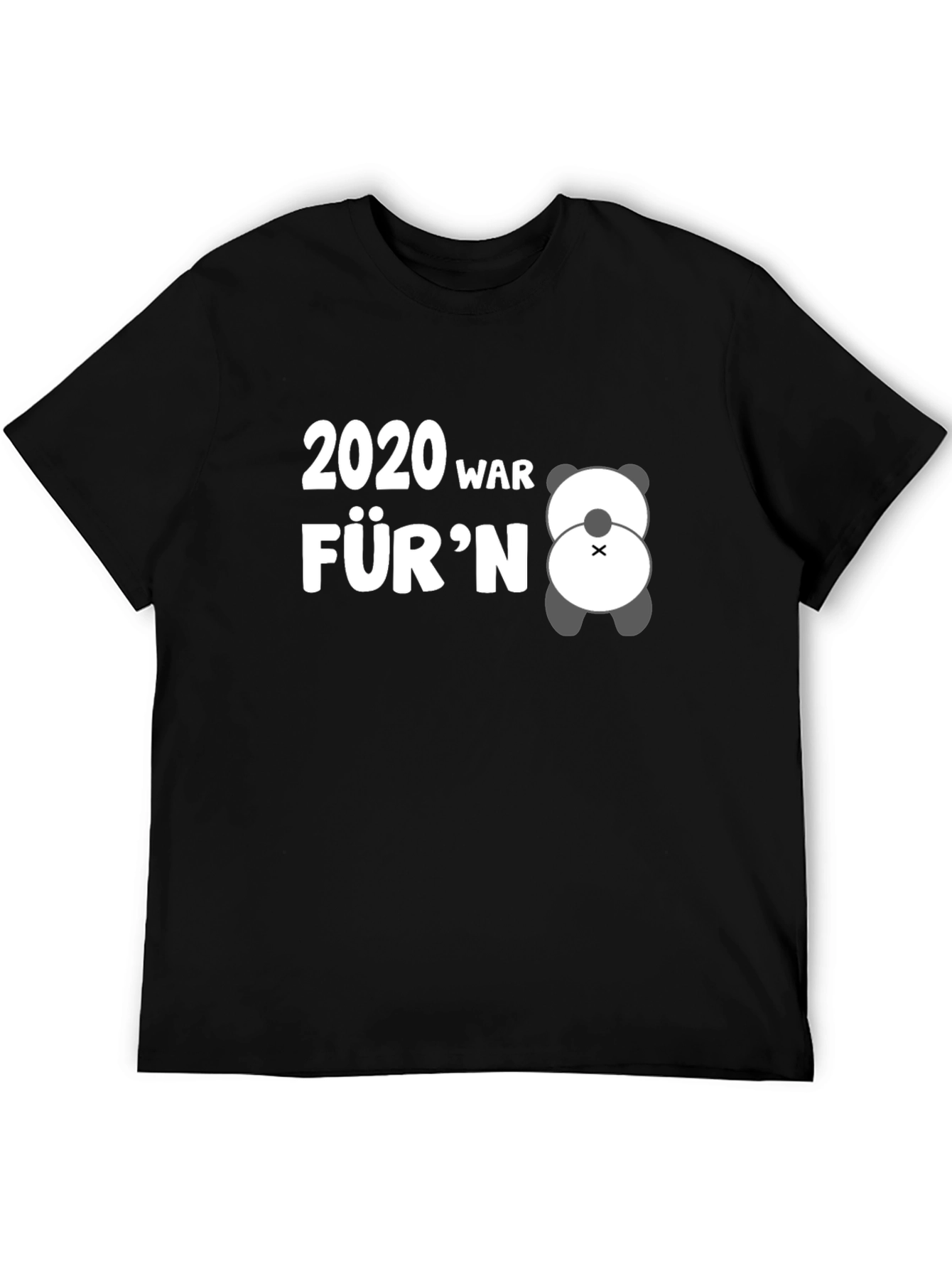 Black 2020 Bear T-Shirt - Unisex Black Tee view 5