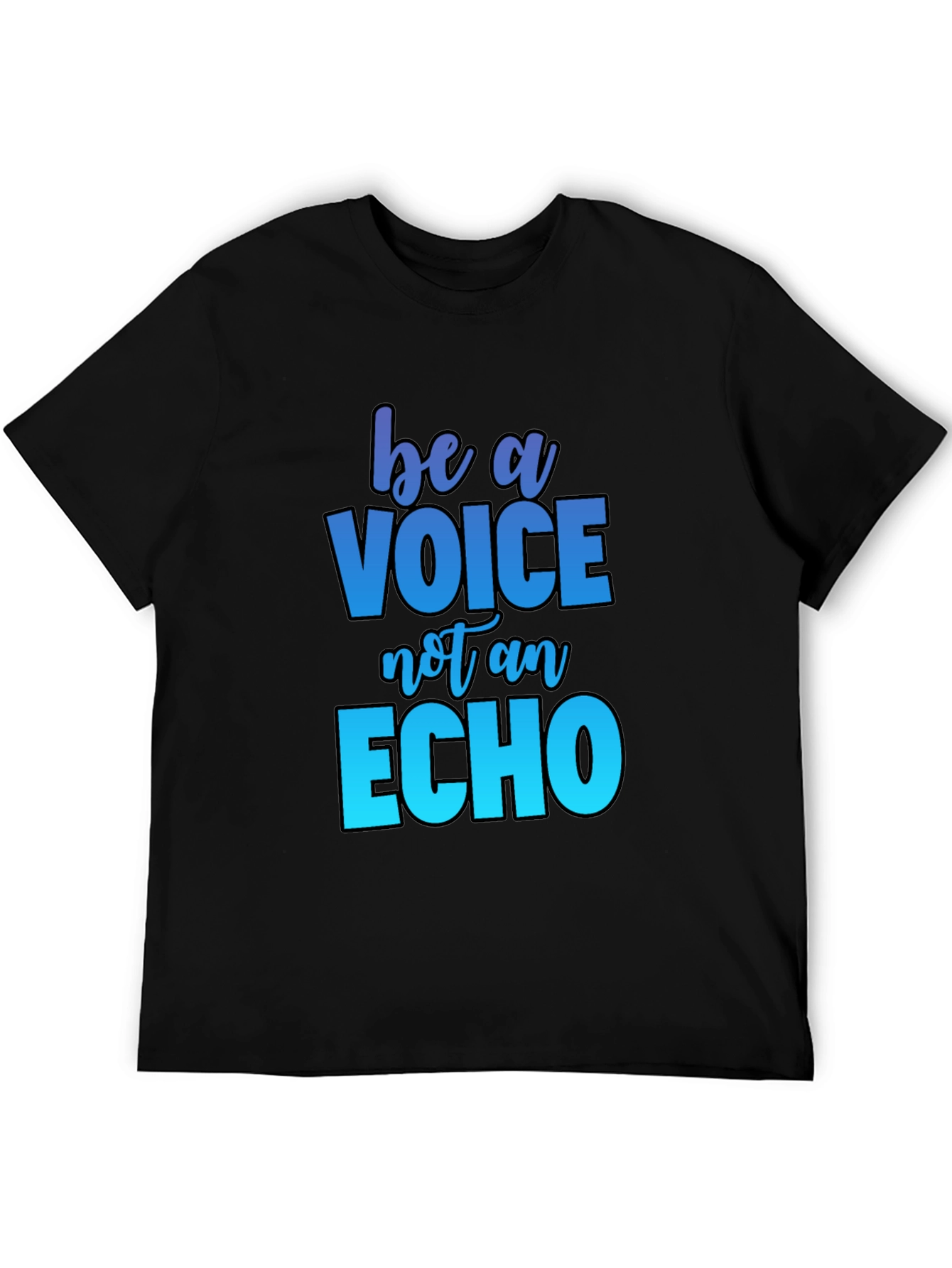 Black Be A Voice T-Shirt view 5
