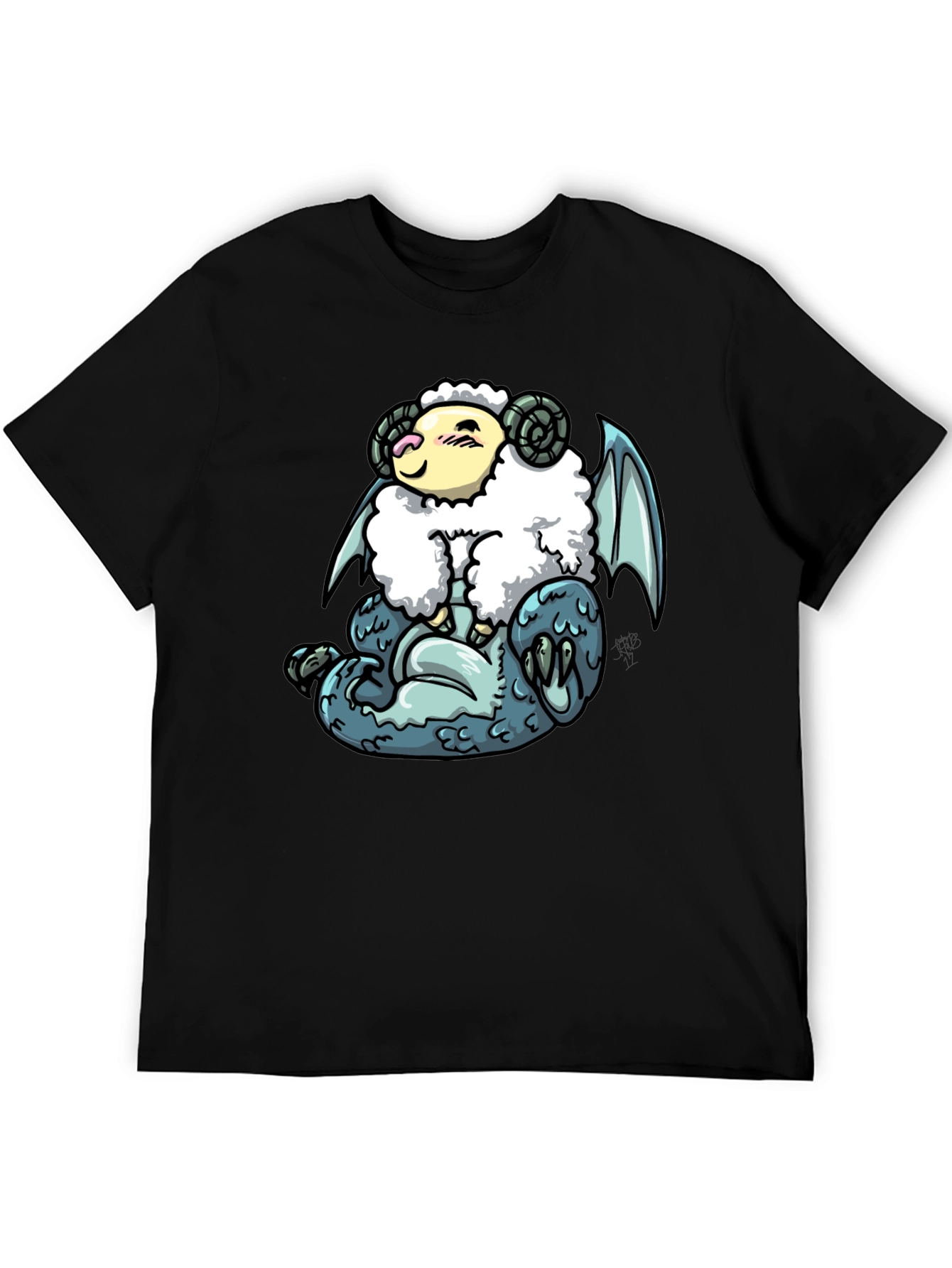 Black Sheep Dragon Graphic Tee view 5