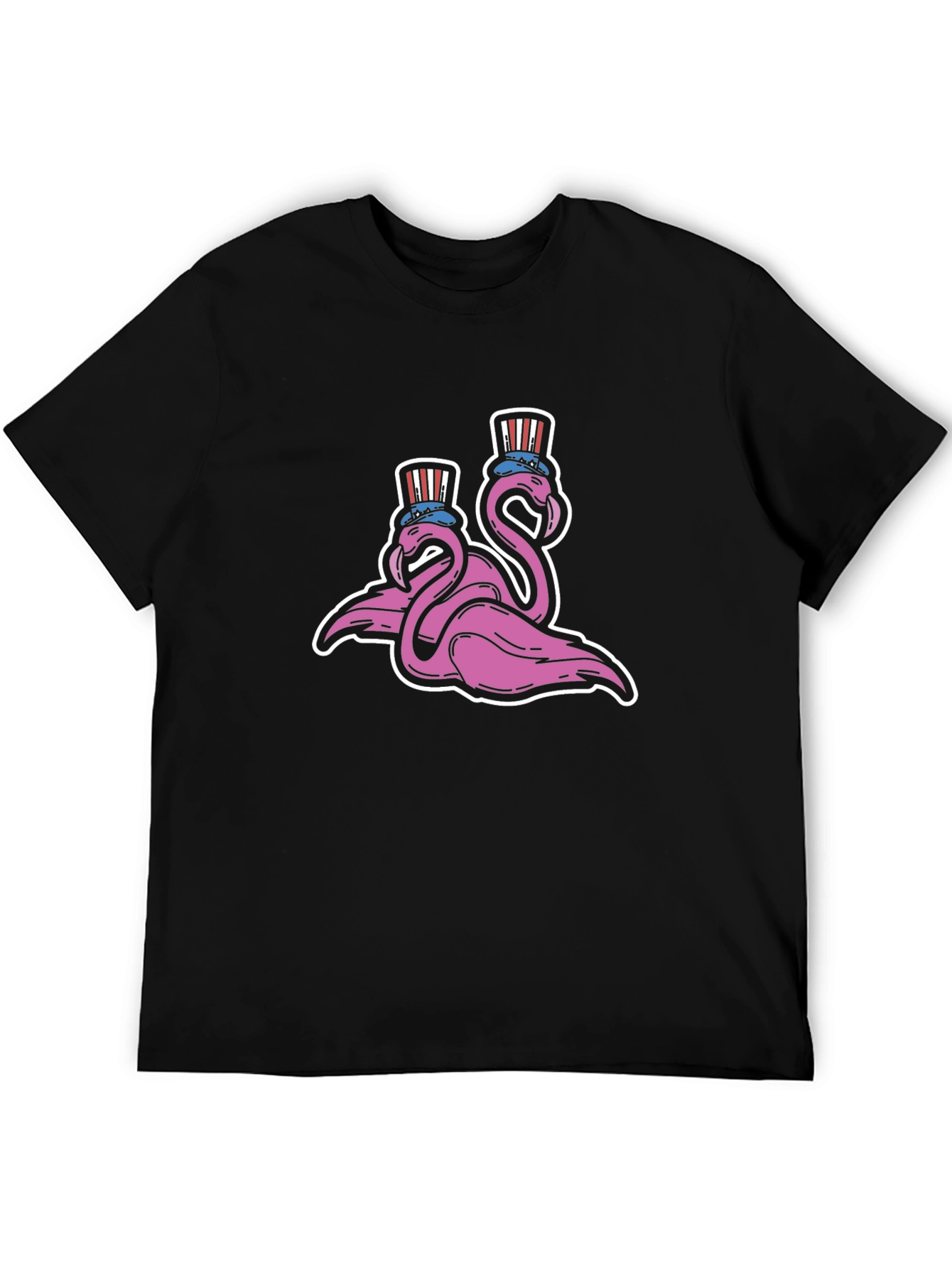 Flamingo Uncle Sam T-Shirt - 5