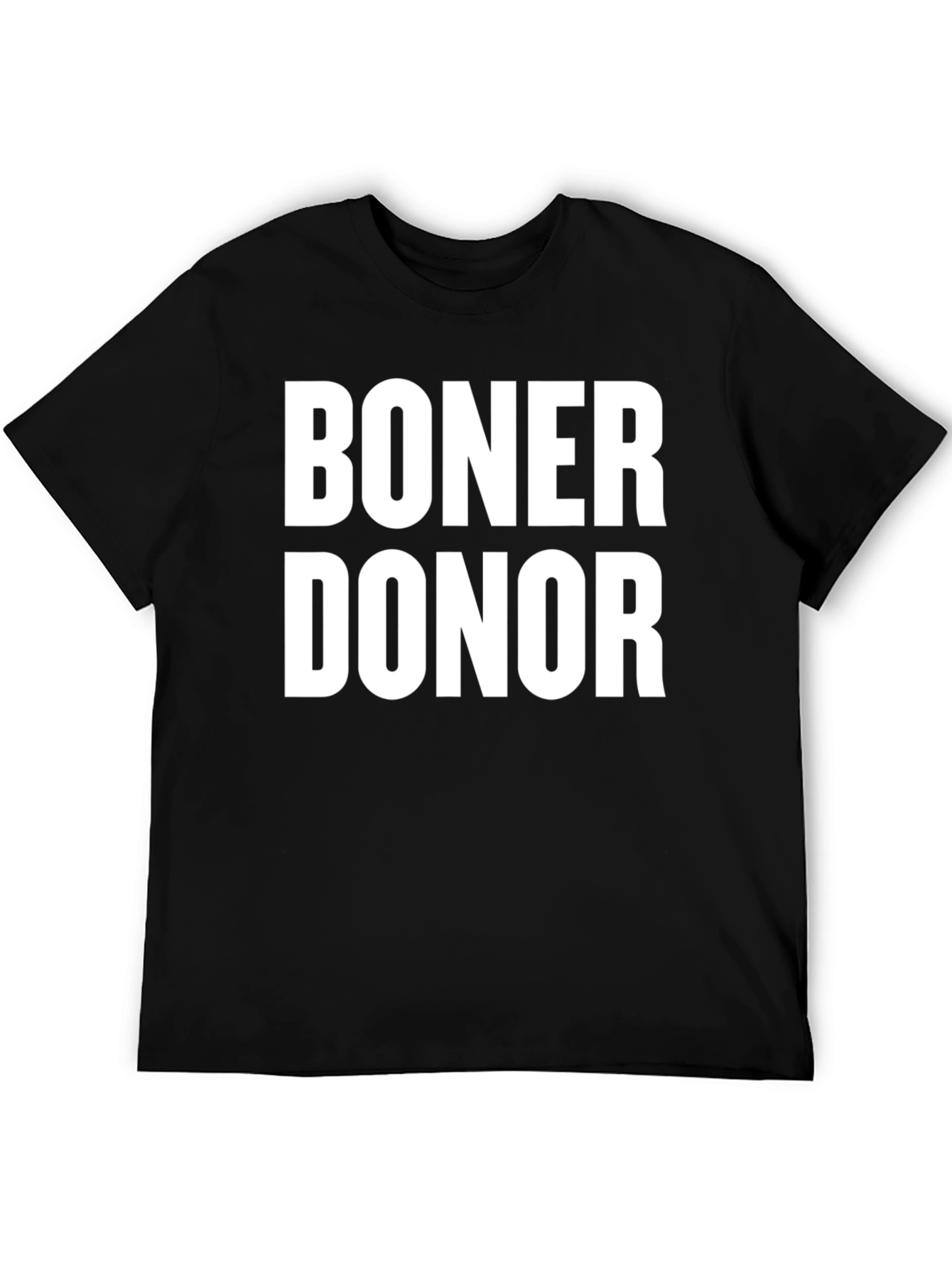 Black Boner Donor Graphic Tee view 5