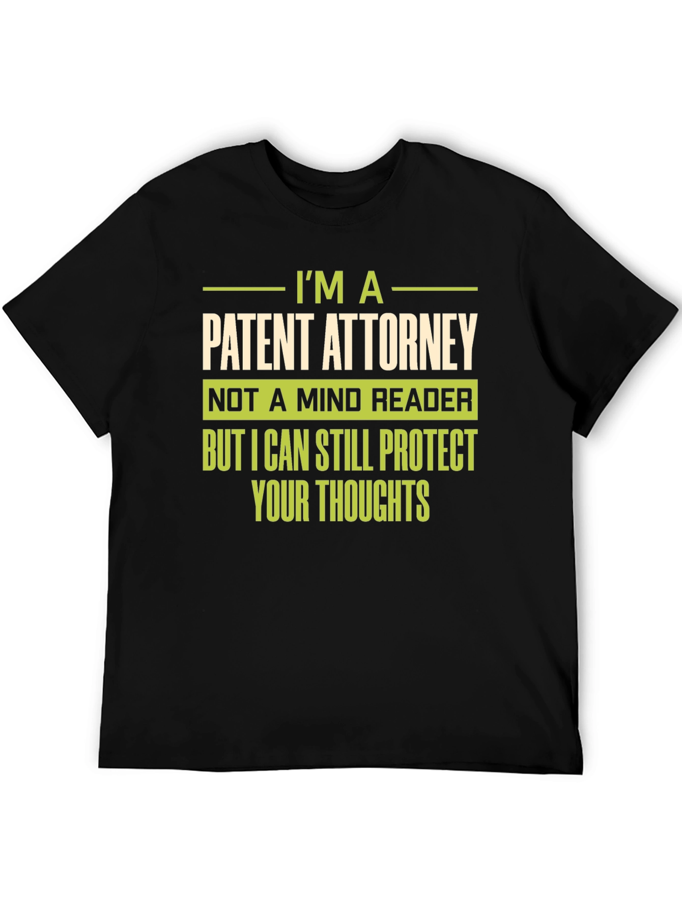 Black Patent Attorney Novelty Graphic Tee view 5