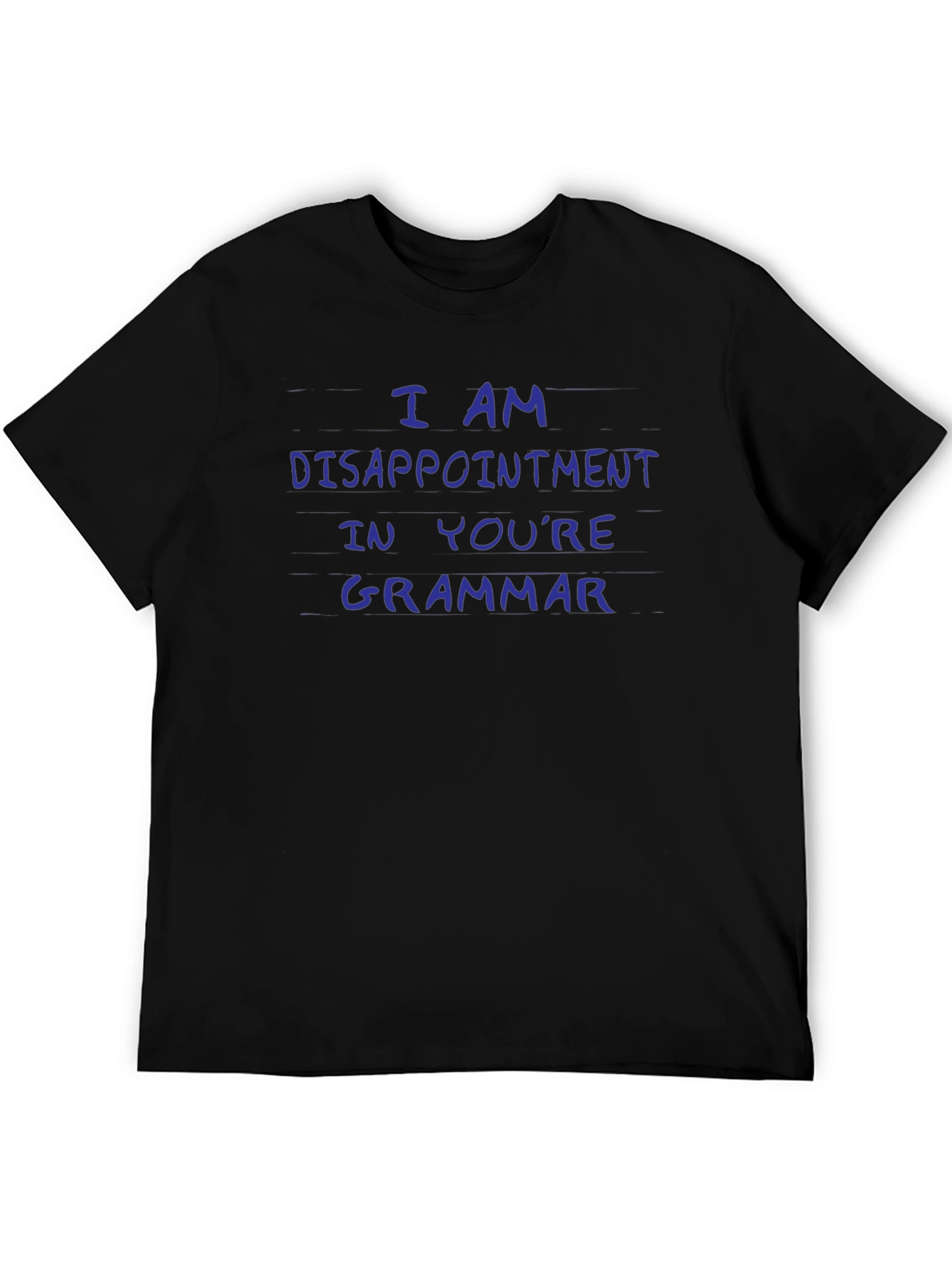 Funny Grammar T-Shirt - Disappointment Tee - 5