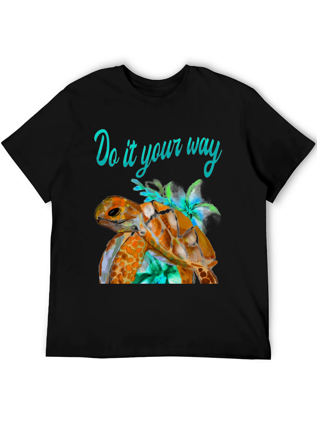 Black Turtle Graphic Tee - Do It Your Way view 5