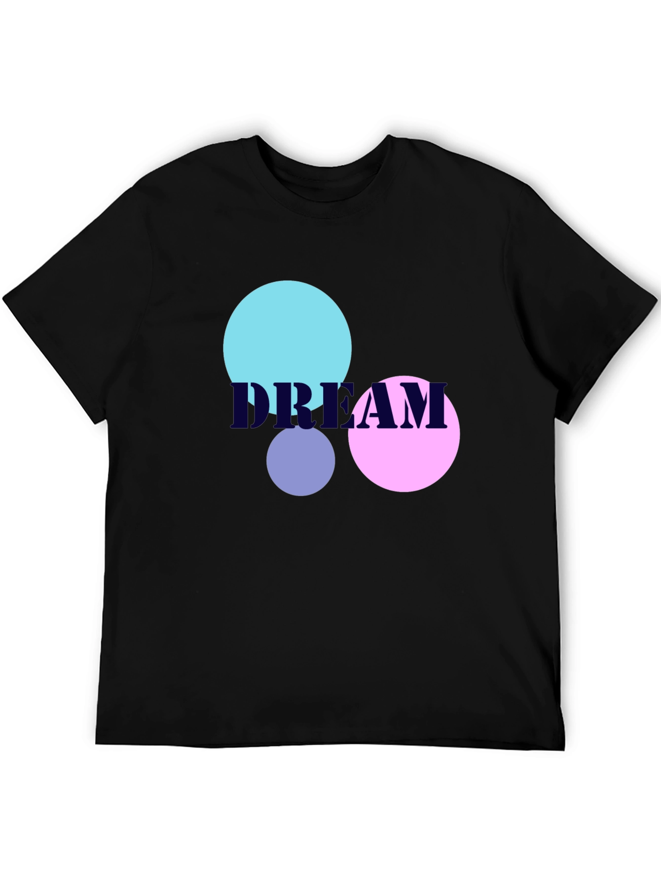 Black Dream Graphic Tee - Stylish Black T-Shirt view 5