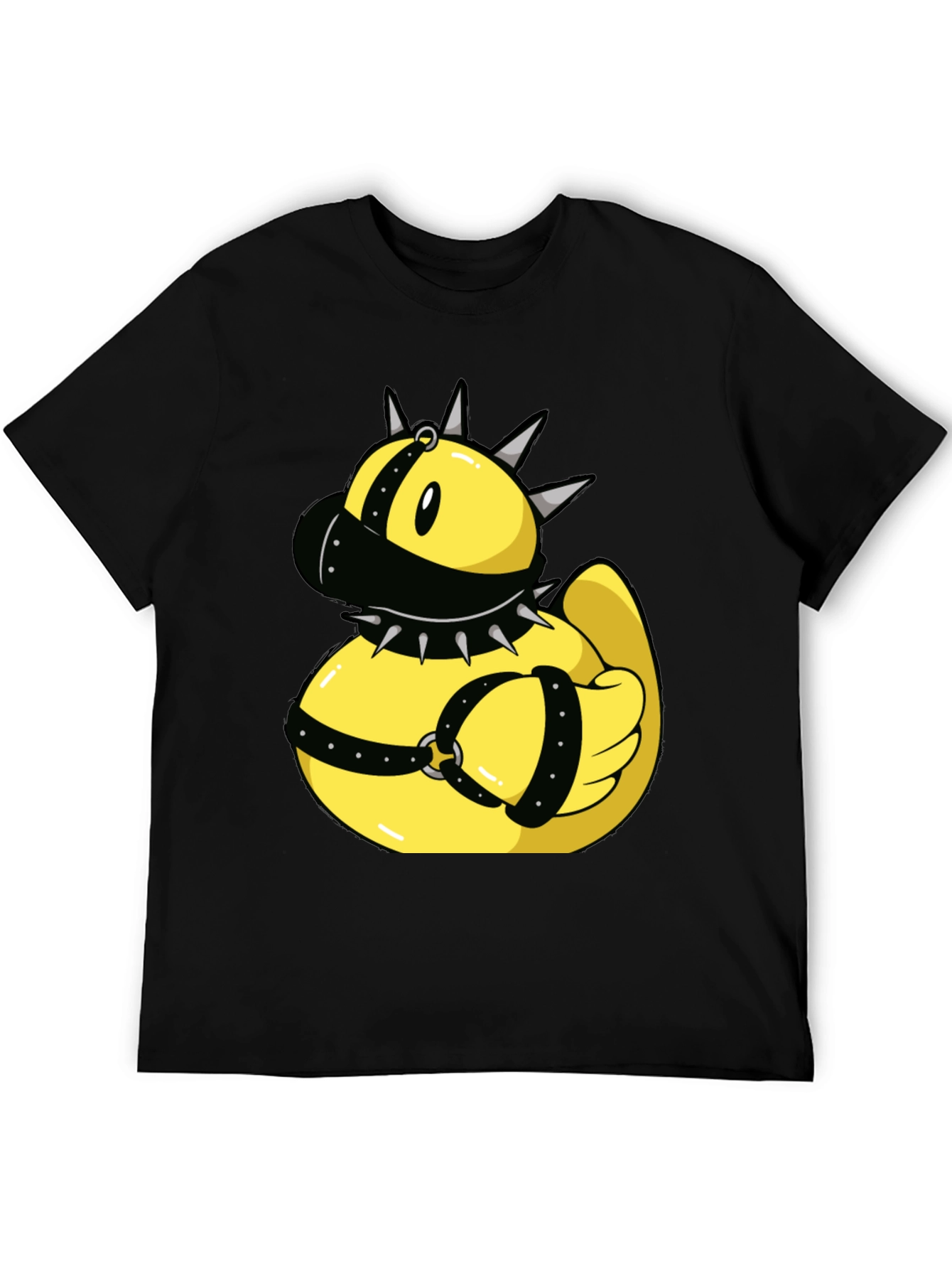 Black Novelty Rubber Duck T-Shirt view 5
