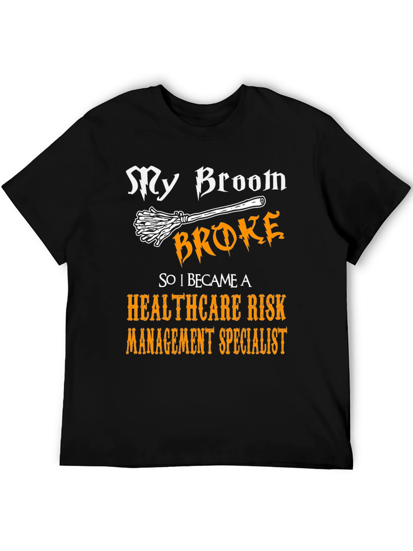 Black Healthcare Risk Specialist T-Shirt view 5