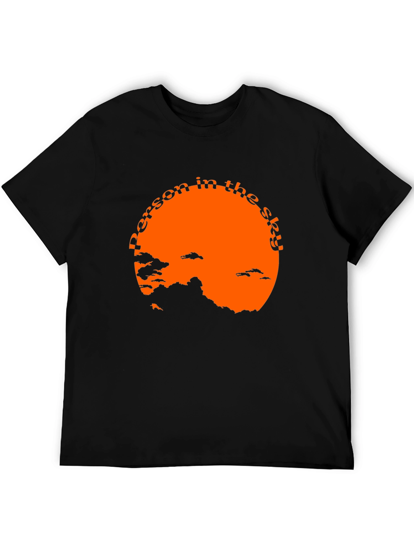 Black Person in the Sky Graphic Tee view 5