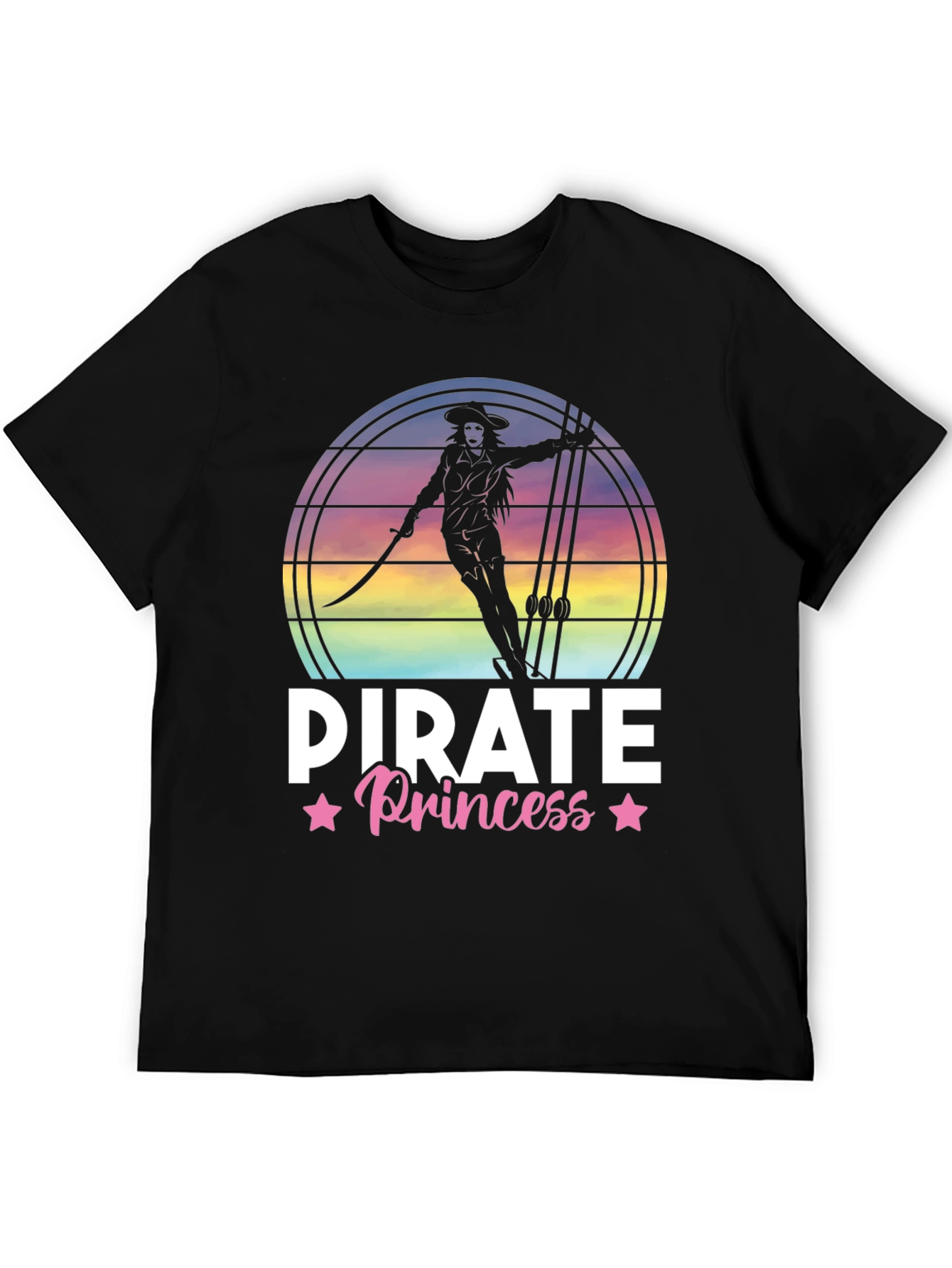 Pirate Princess T-Shirt - Stylish Graphic Tee - 5