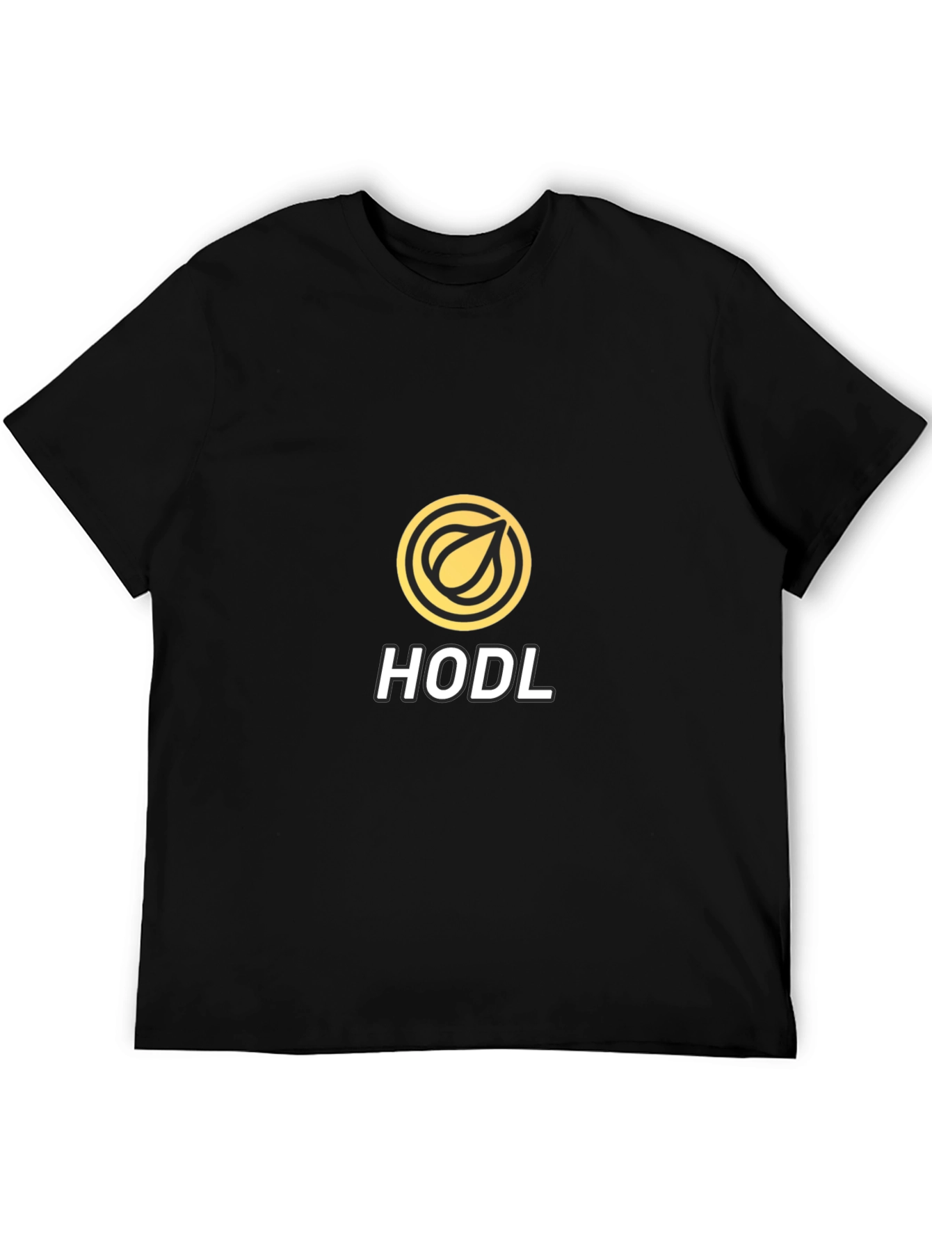 Black HODL Crypto T-Shirt - Black Bitcoin Tee view 5