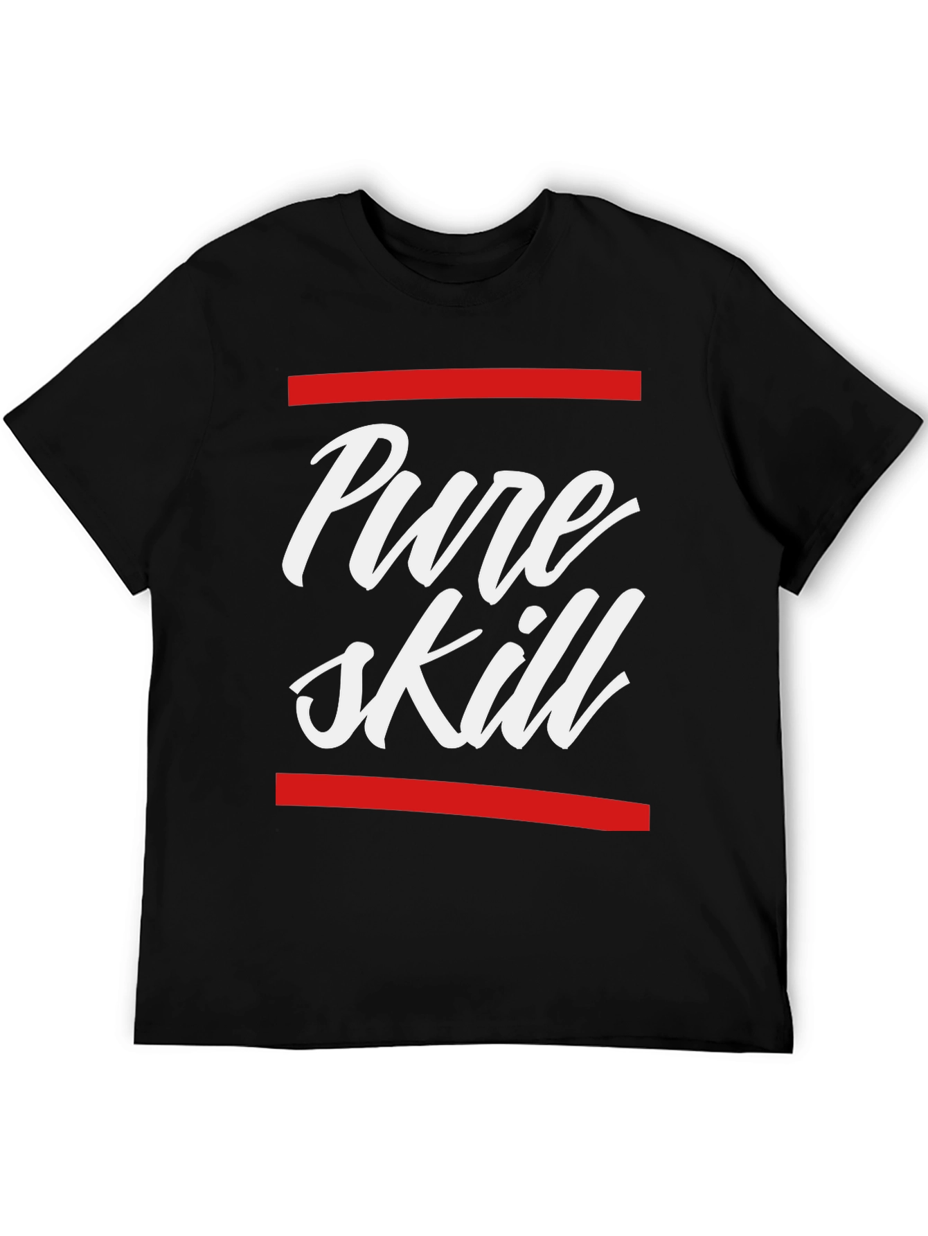 Black Pure Skill Graphic T-Shirt - Black view 5