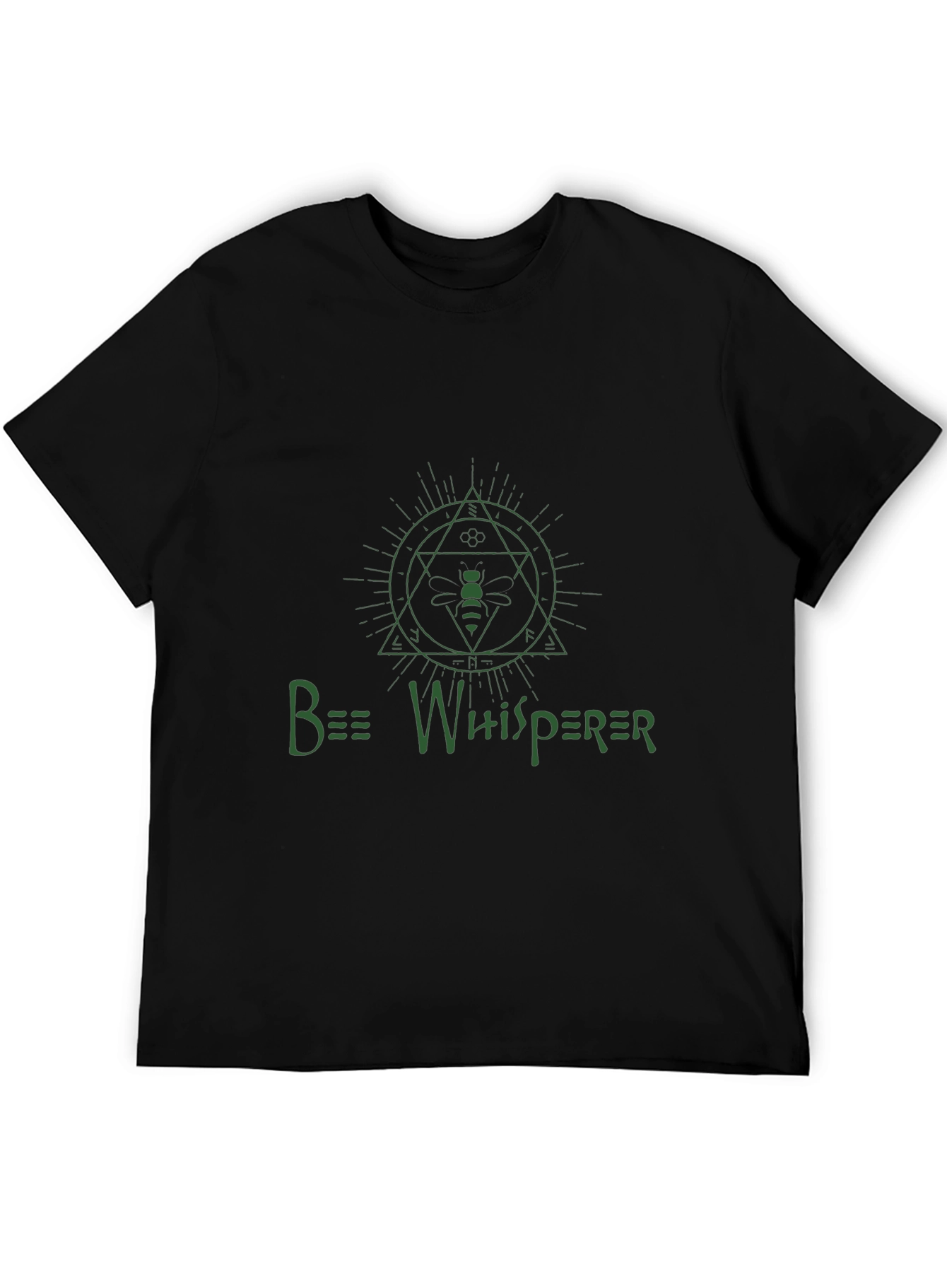 Black Bee Whisperer Graphic T-Shirt view 5