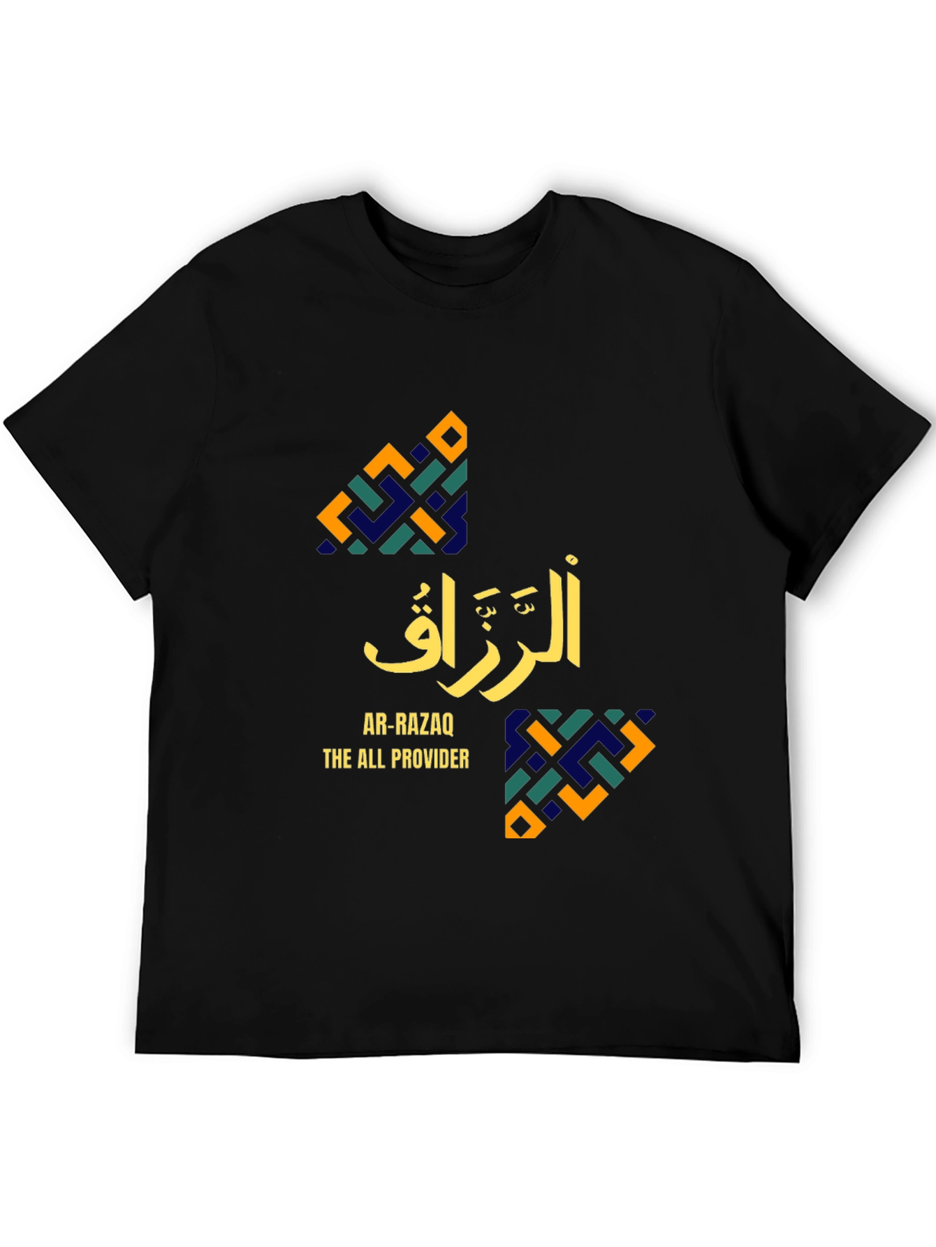 Black Ar-Razaq The All Provider Graphic T-Shirt view 5