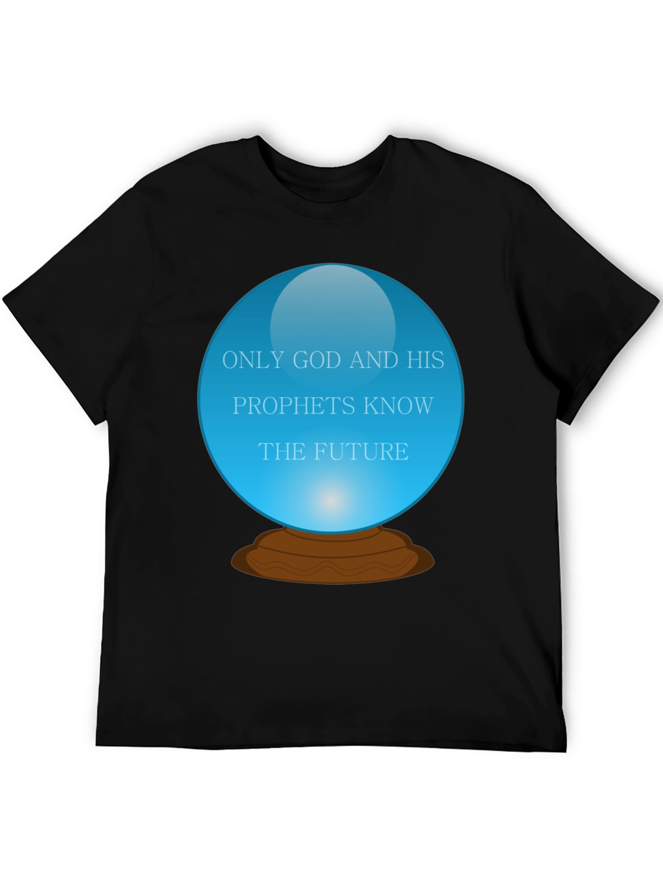 Black Mystic Future T-Shirt: Only God and His Prophets Know view 5
