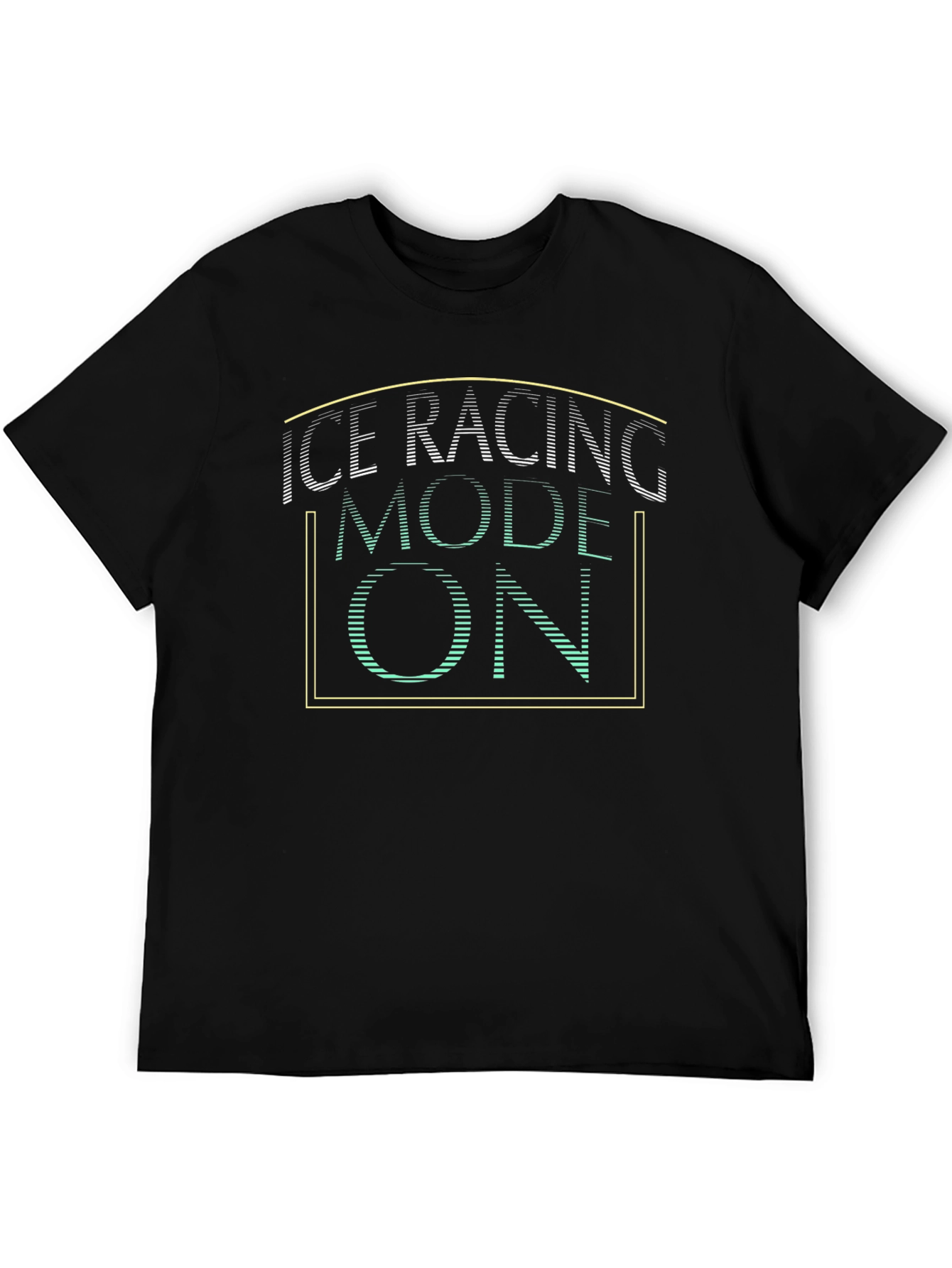 Black Ice Racing Mode On T-Shirt view 5