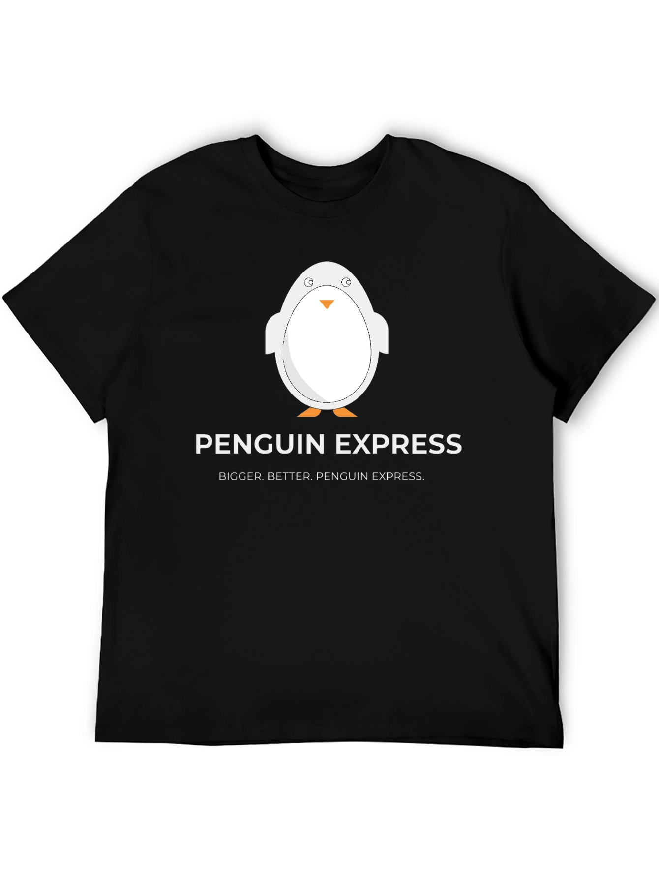 Black Penguin Express Graphic T-Shirt - Bigger, Better view 5