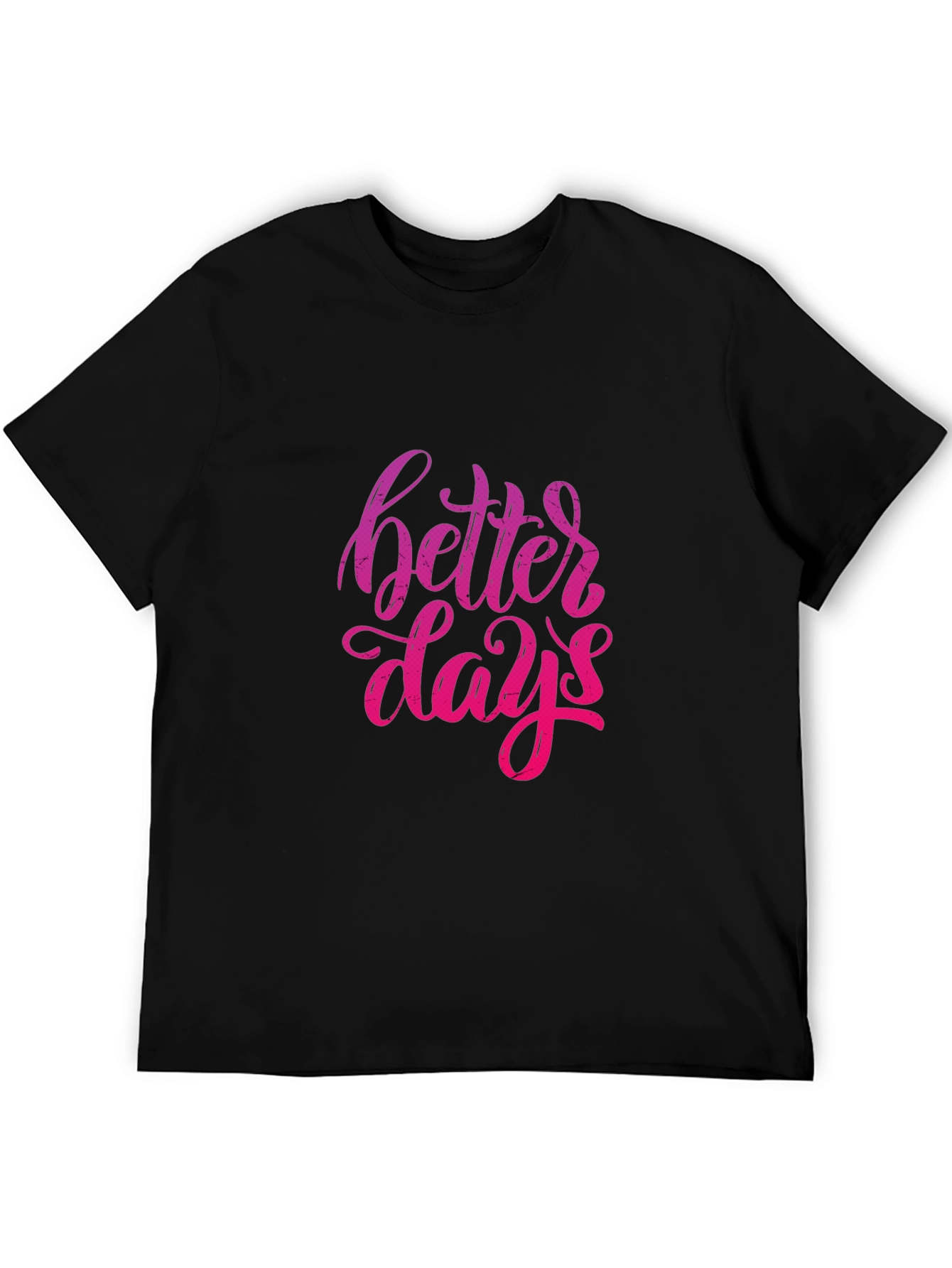 Black Better Days Graphic Tee - Stylish Comfort view 5