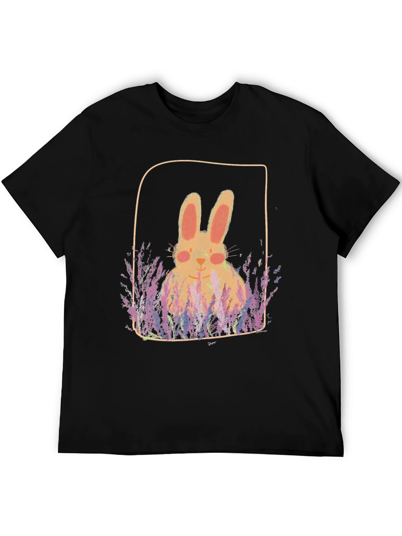 Bunny in Lavender Field Graphic Tee - 5