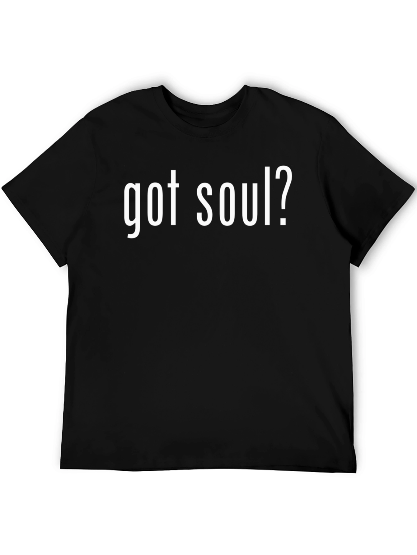Black Got Soul? Graphic Tee - Men's Black T-Shirt view 5