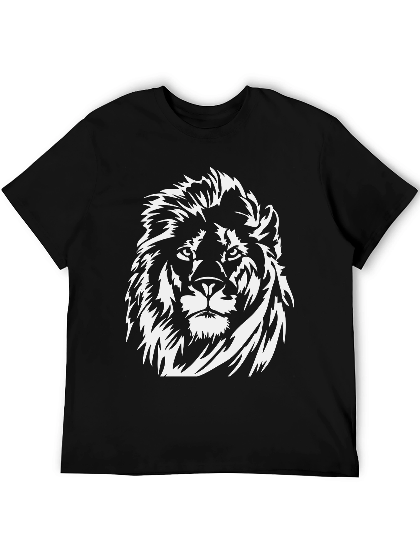 Black Black Lion Graphic Tee view 5