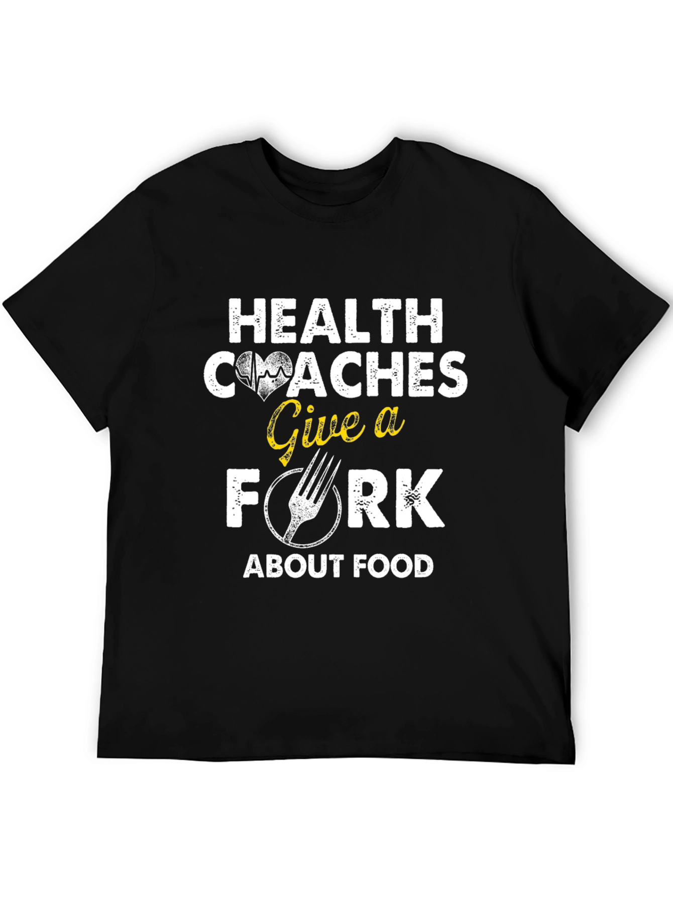 Black Health Coaches Give a Fork T-Shirt view 5
