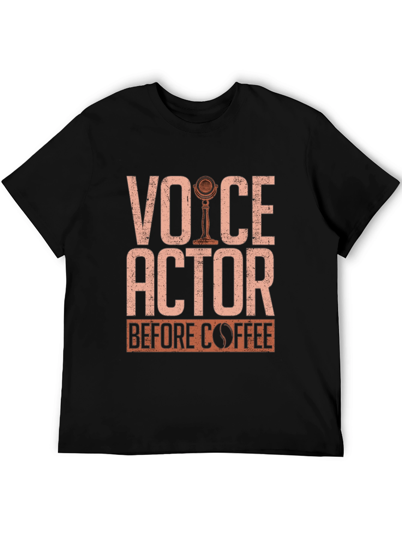 Voice Actor Before Coffee T-Shirt - 5