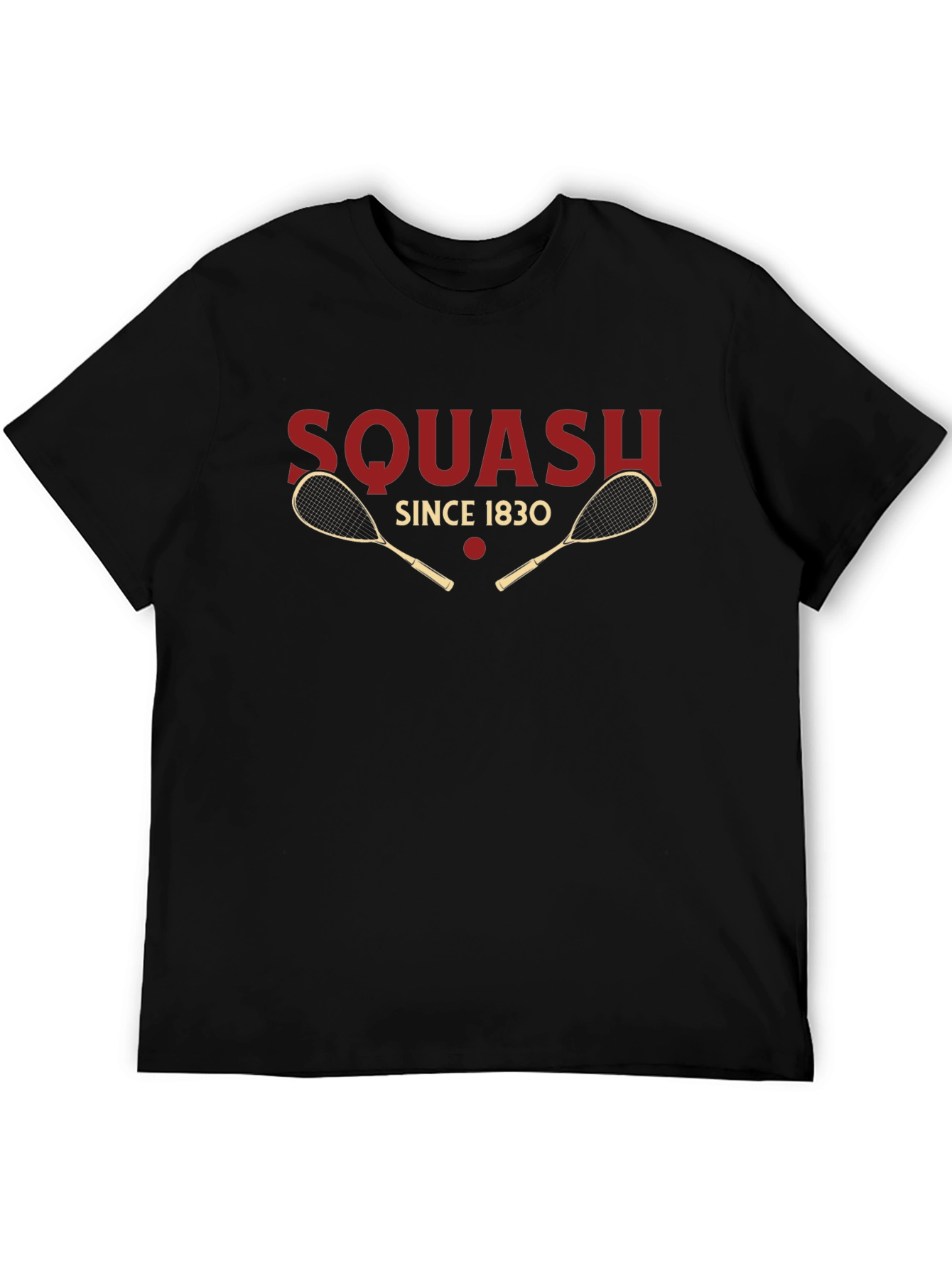 Black Squash Since 1830 Black T-Shirt view 5