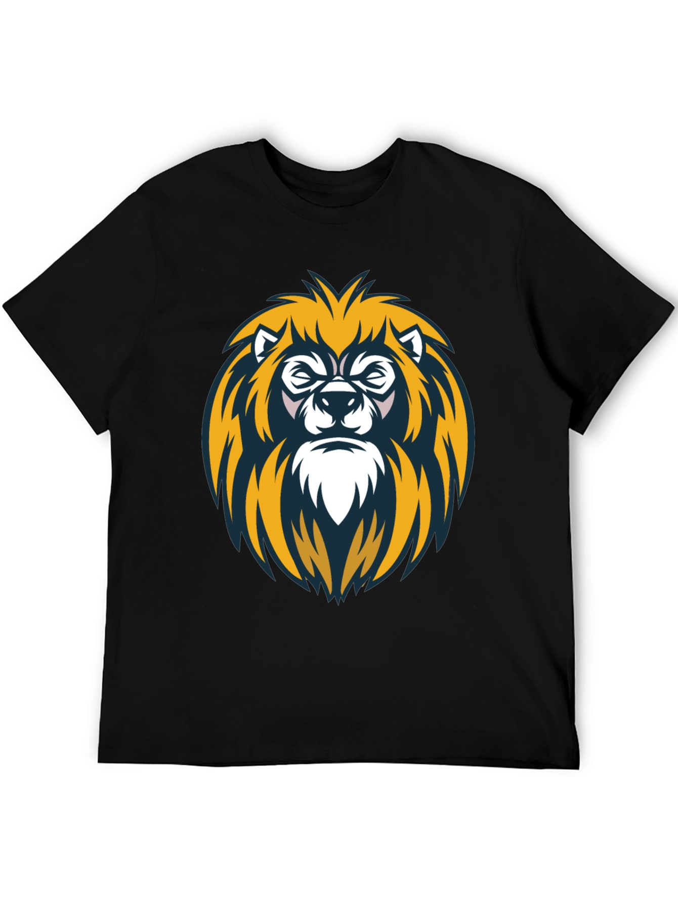 Black Lion Graphic T-Shirt - Bold Style view 5