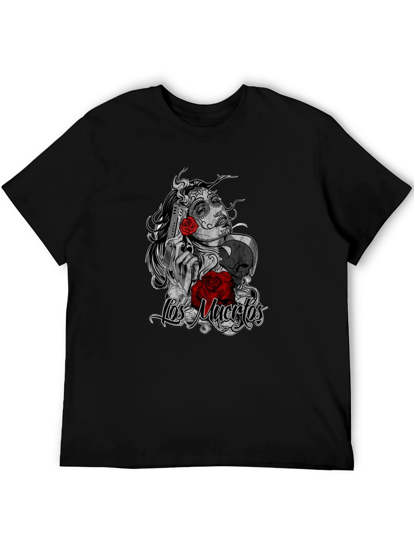 Black Los Muertos T-Shirt view 5