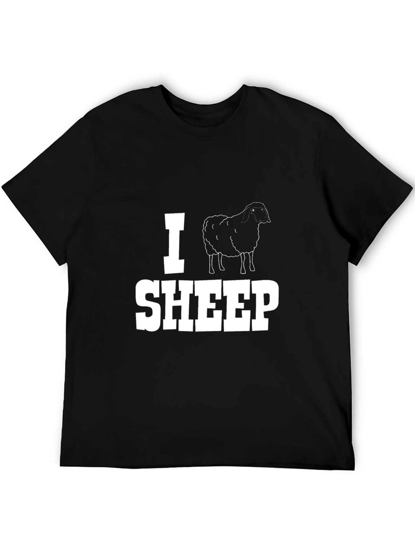 Black I Sheep T-Shirt - Cotton Tee view 5