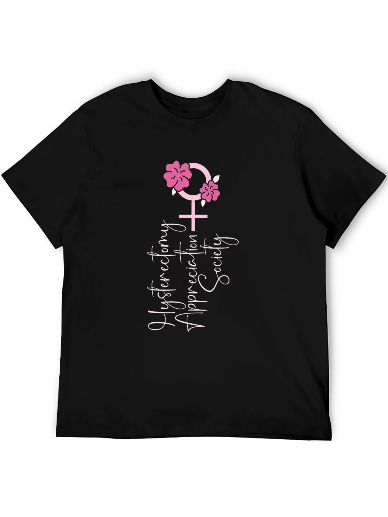 Black Hysterectomy Appreciation Society Graphic Tee view 5
