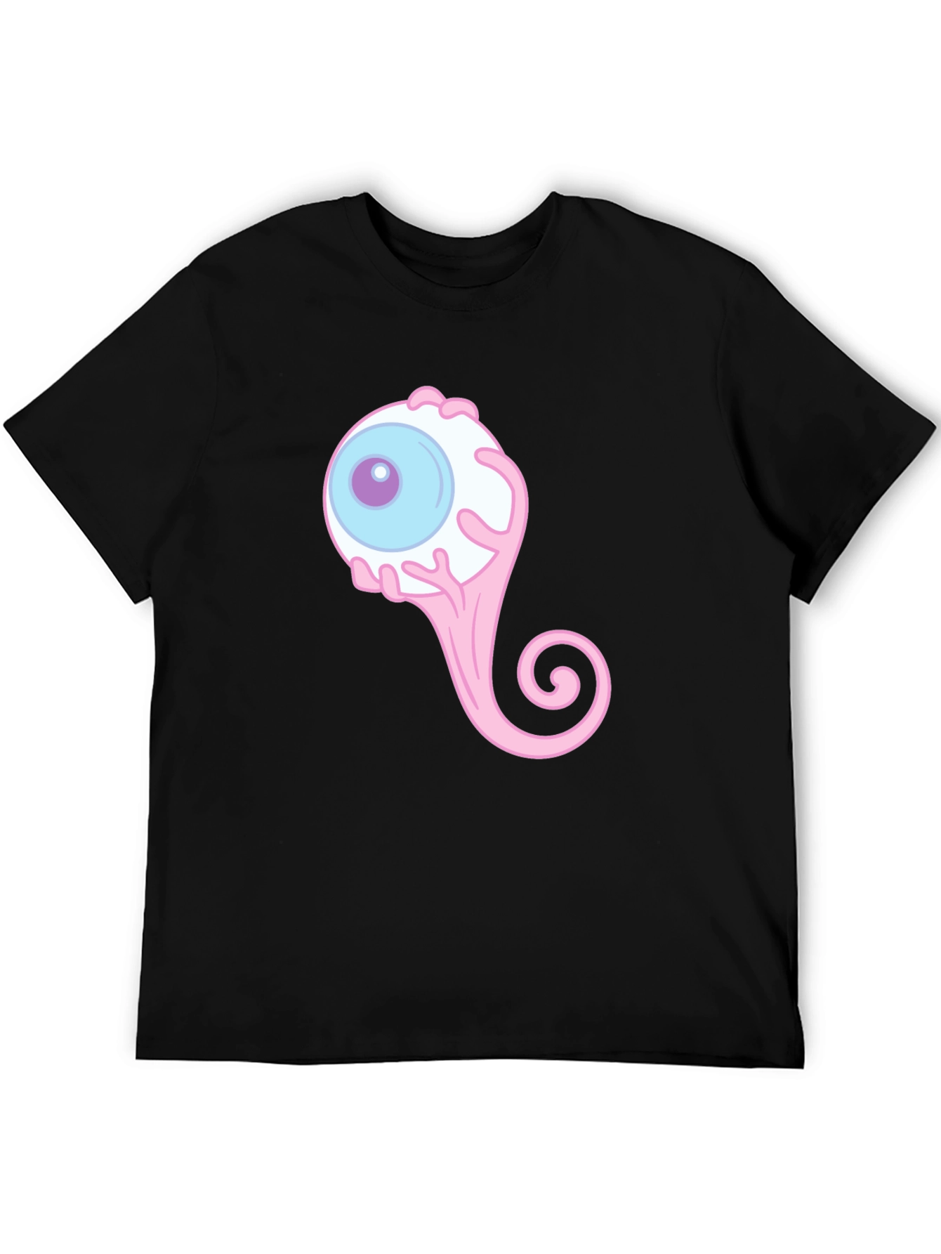 Black Eyeball Graphic Tee - Quirky & Unique Design view 5