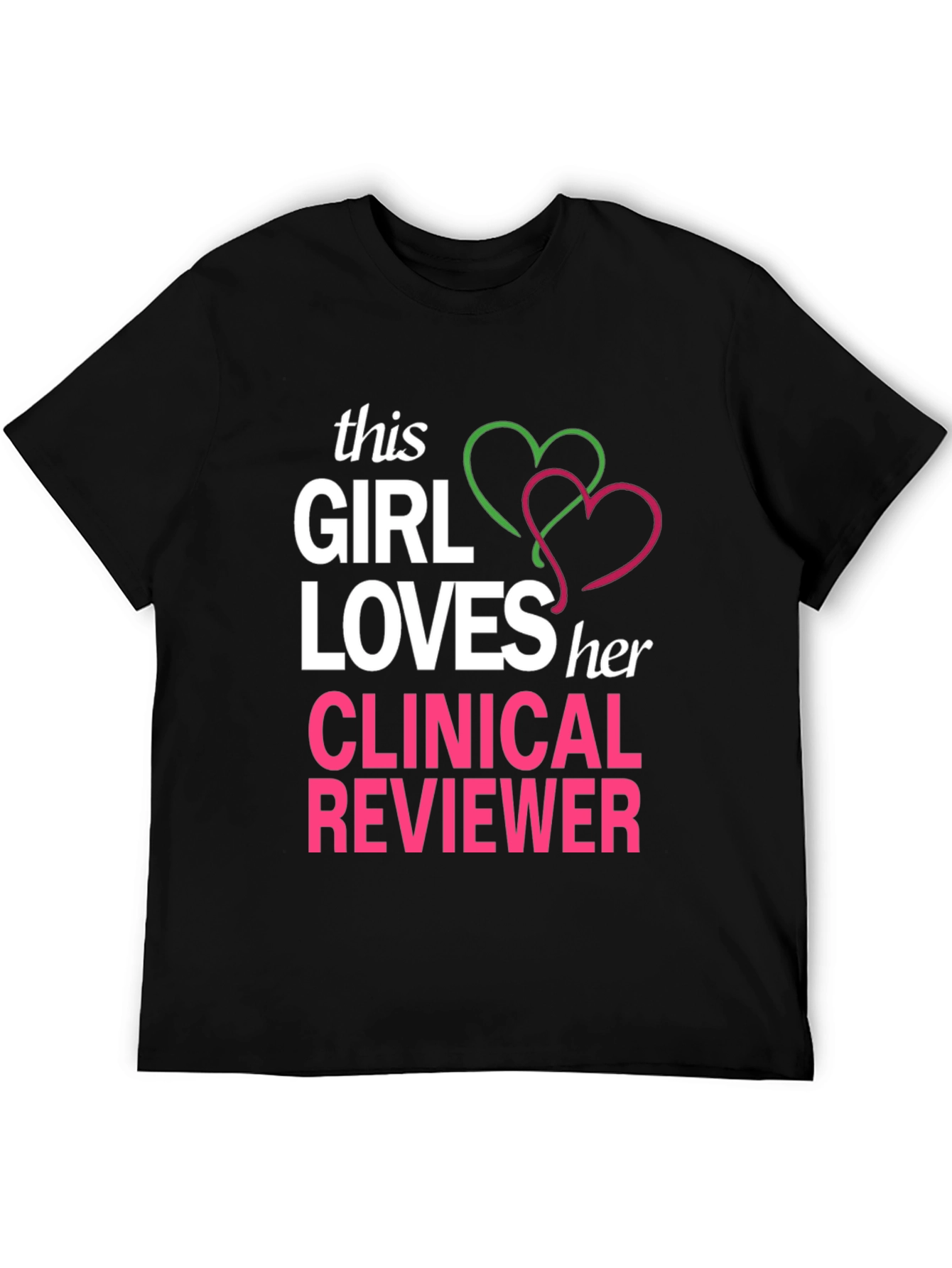Black Clinical Reviewer Love T-Shirt view 5