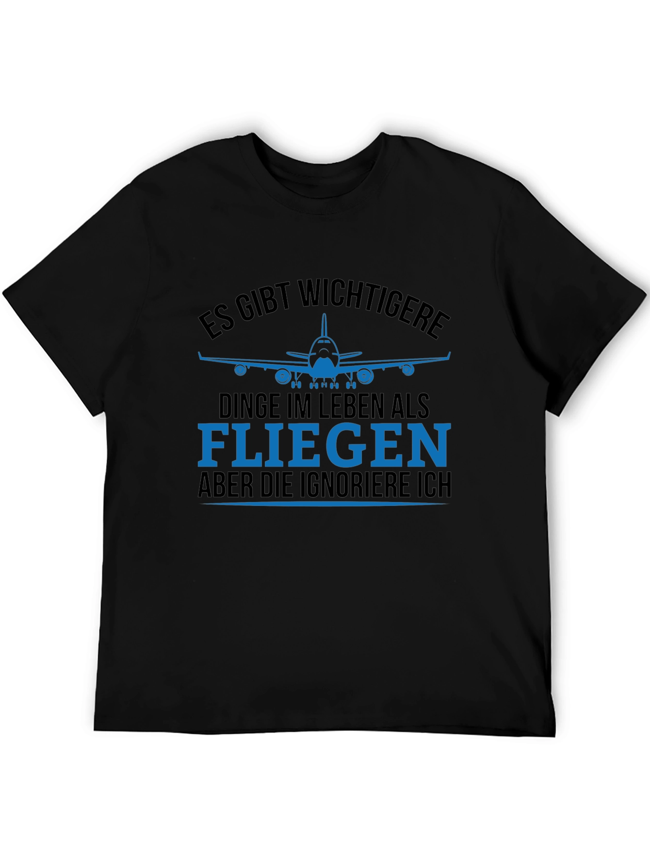 Funny Aviation T-Shirt - Es Gibt Wichtigere Dinge Im Leben Als Fliegen - 5