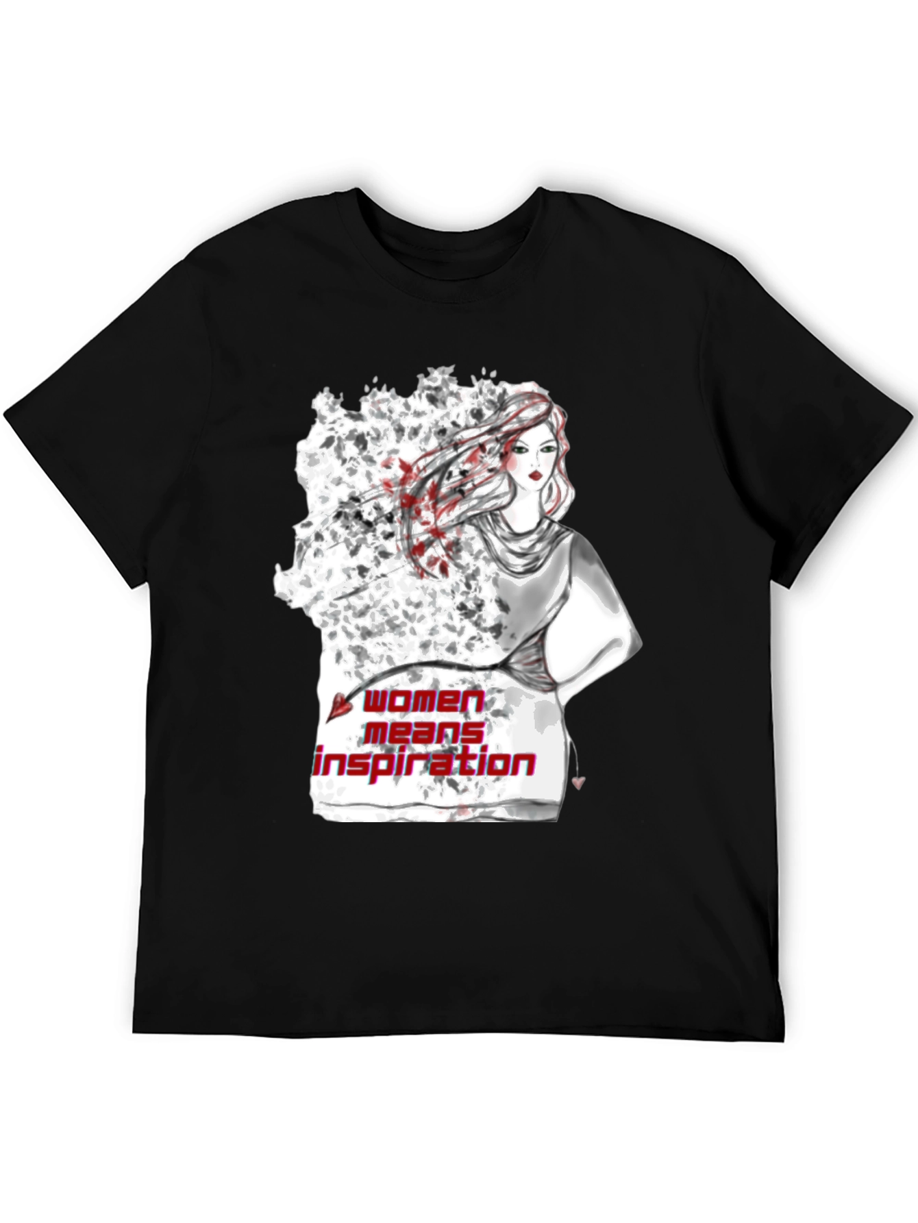 Black Women Inspiration Graphic T-Shirt view 5