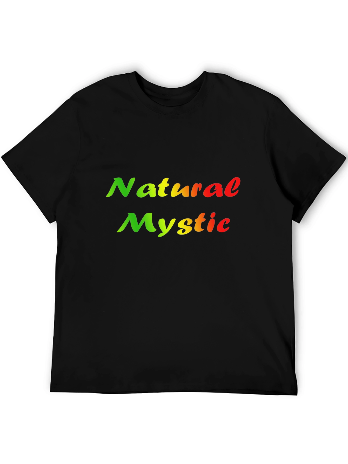 Black Natural Mystic Rasta T-Shirt - Reggae Style view 5