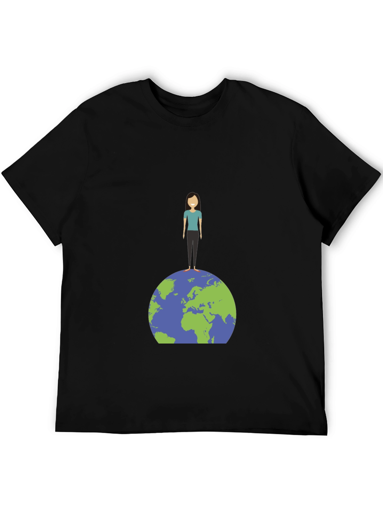 Black Earth Day Graphic Tee - Global Unity view 5