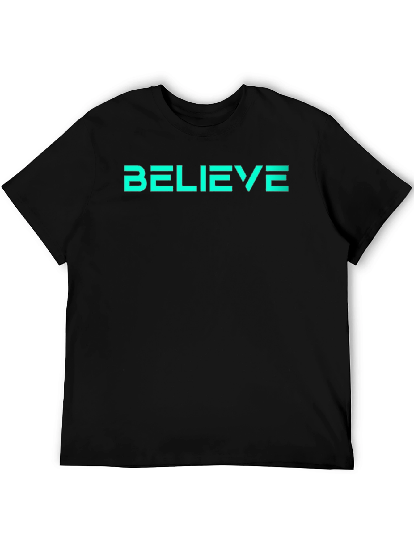 Black Believe Graphic Tee - Casual Comfort view 5