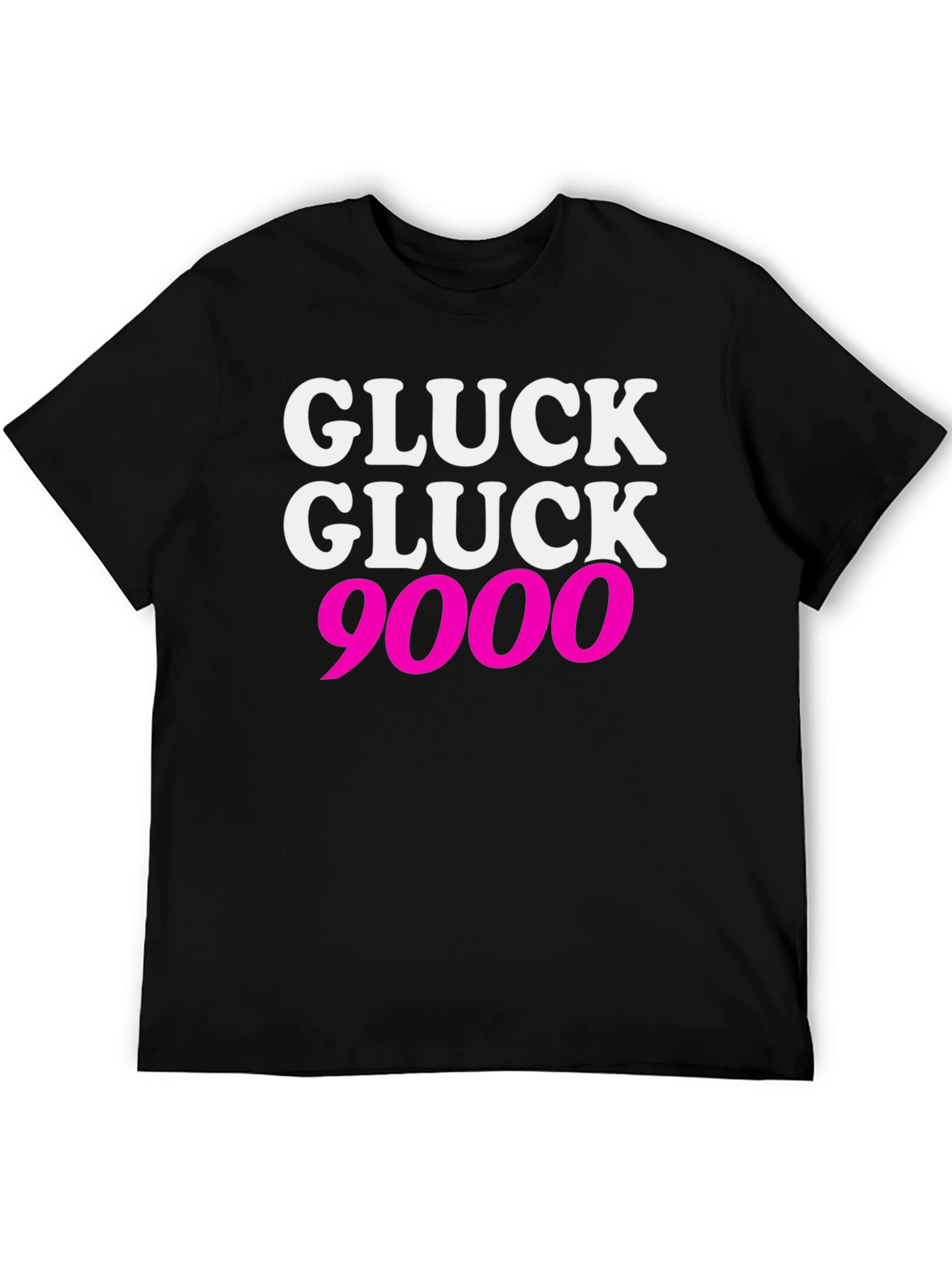 Black Gluck Gluck 9000 T-Shirt - Bold Graphic Tee view 5