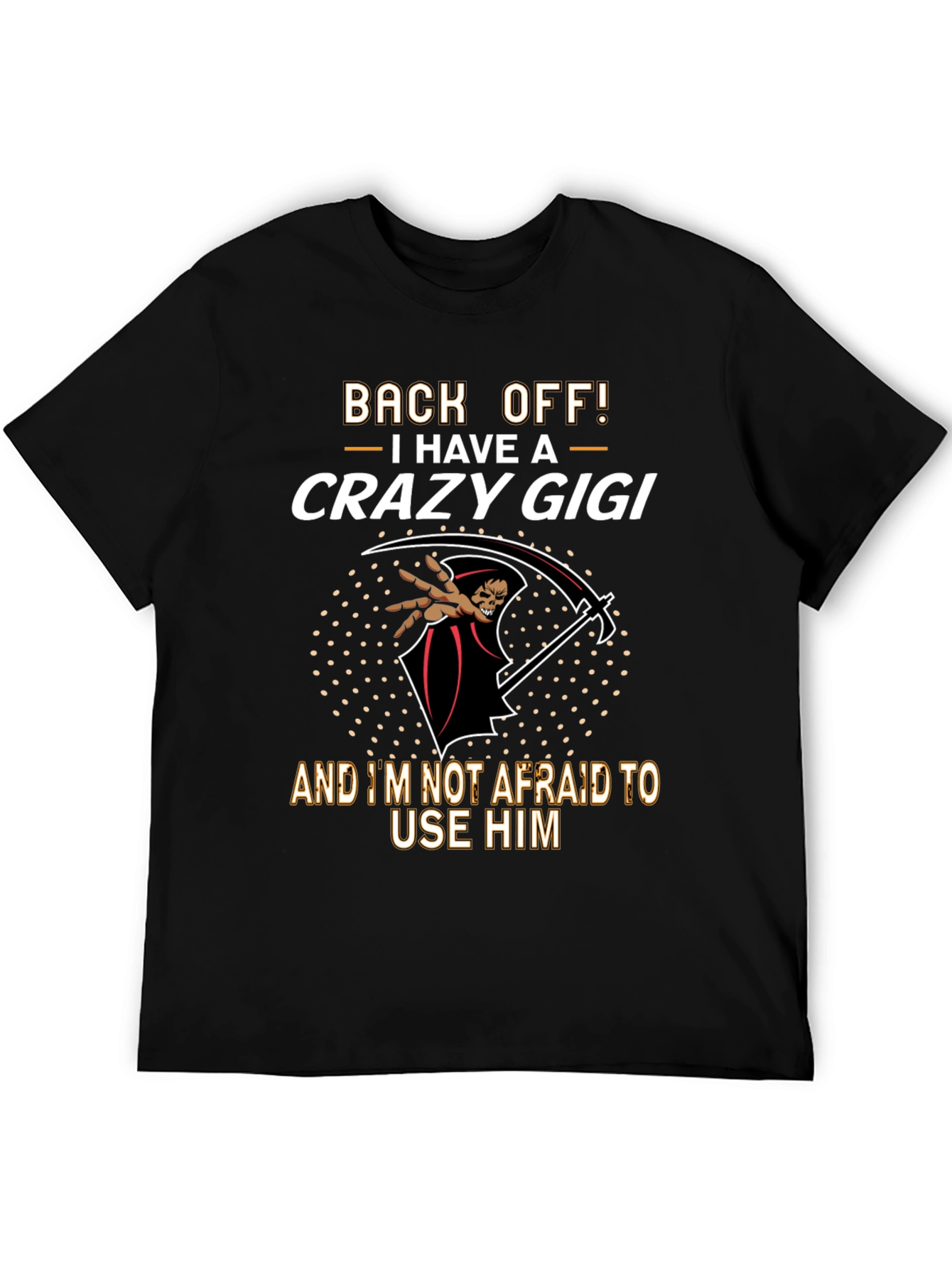 Black Crazy Gigi Graphic T-Shirt view 5