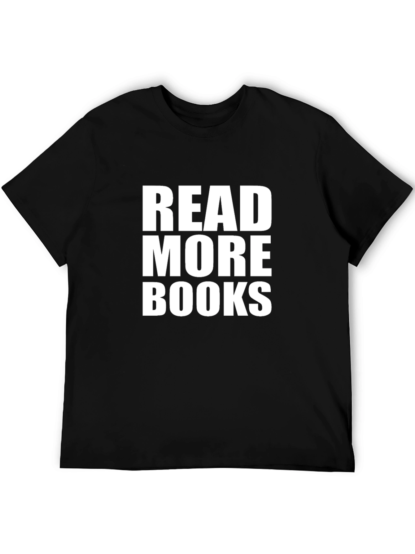 Black Read More Books Graphic T-Shirt - Black view 5