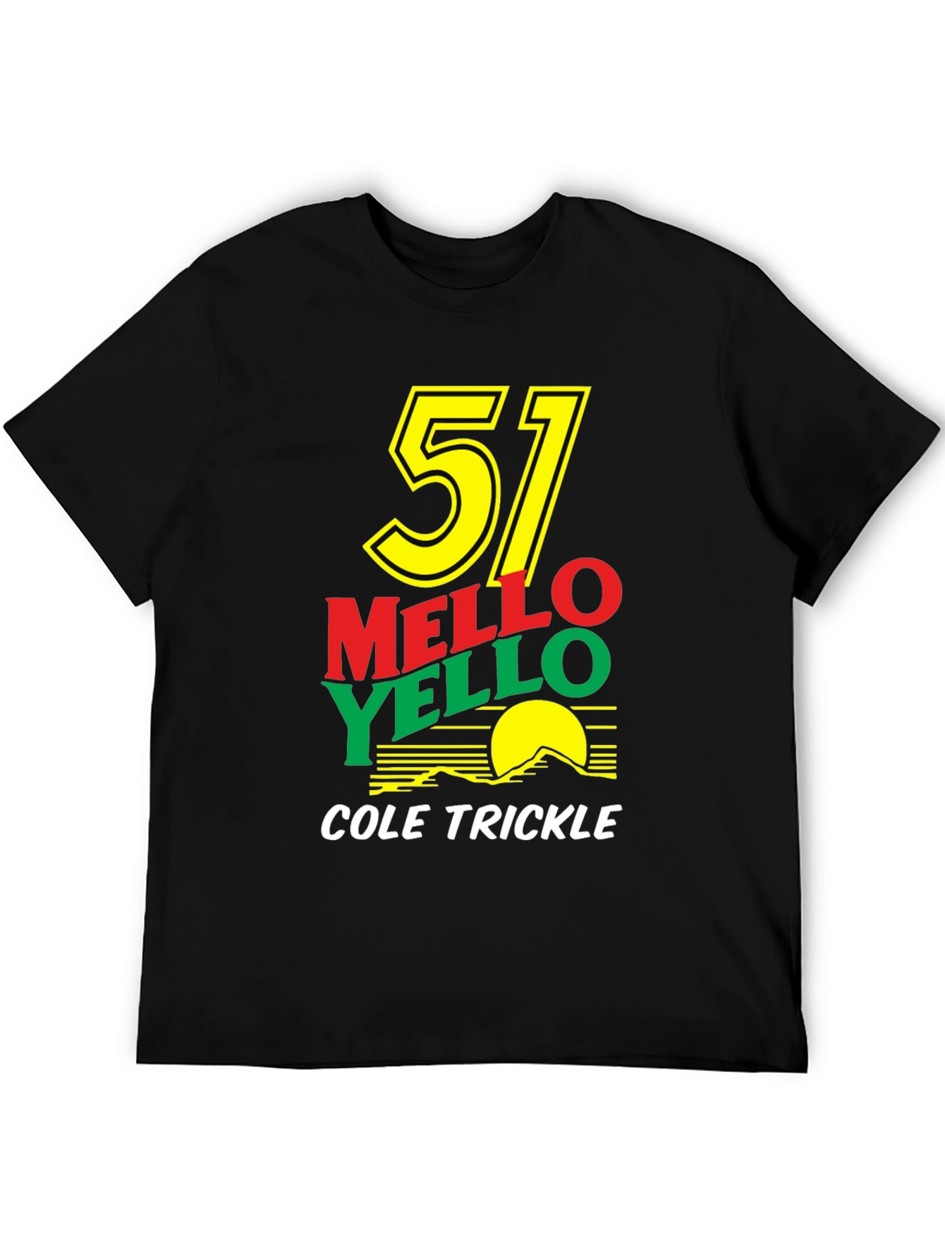 Black Cole Trickle Mello Yello 51 T-Shirt view 5