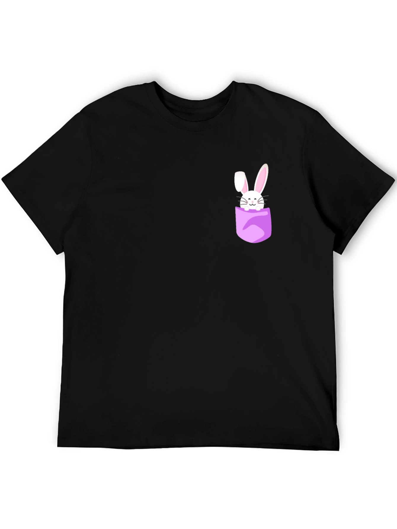 Black Bunny Pocket Graphic Tee view 5