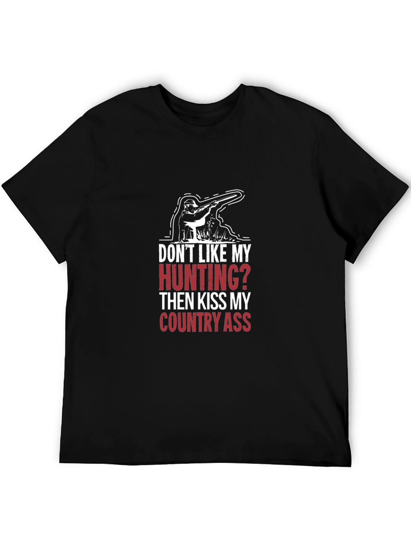 Black Hunting Humor Tee - Country Pride T-Shirt view 5