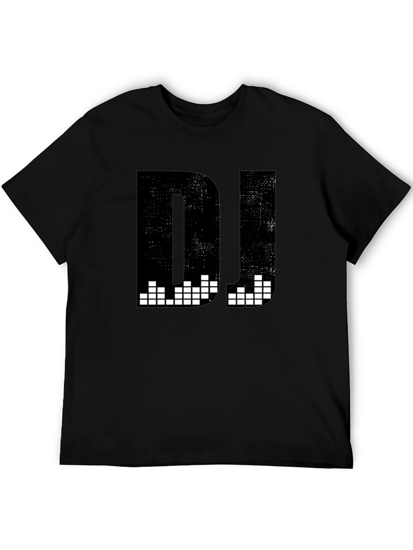 Black DJ Graphic T-Shirt - Black Music Tee view 5