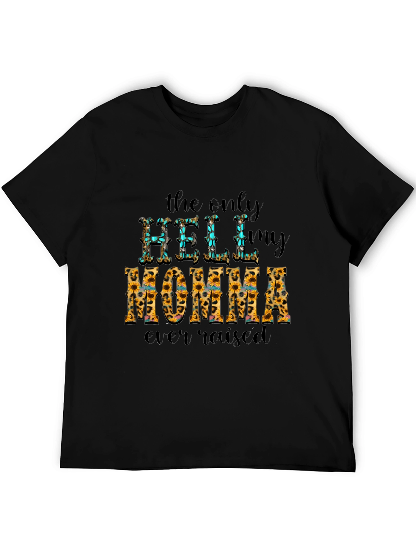 Black Momma Raised Hell Graphic Tee view 5