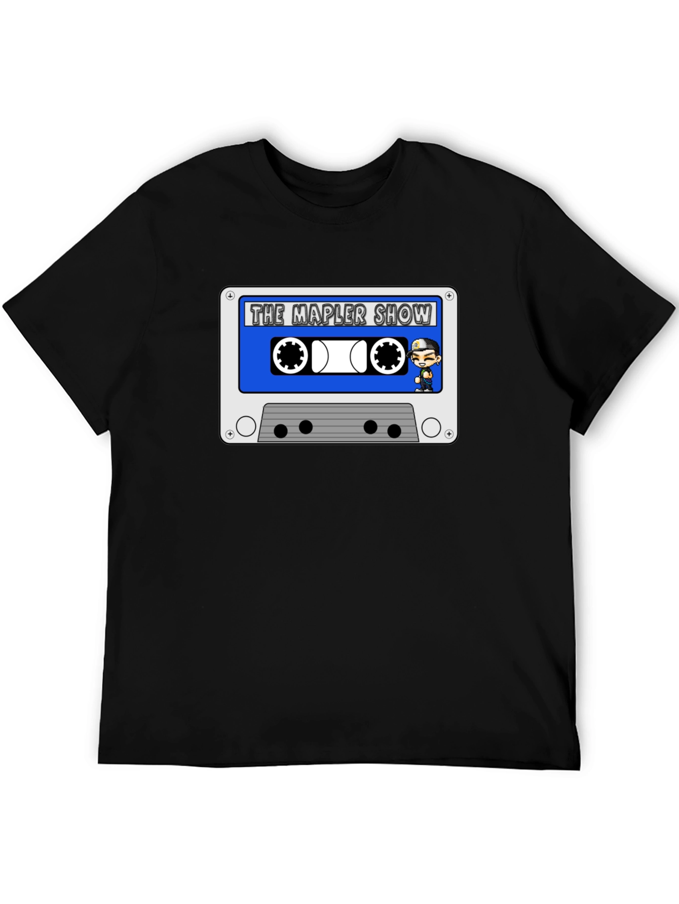 Black The Mapler Show Cassette Graphic Tee view 5