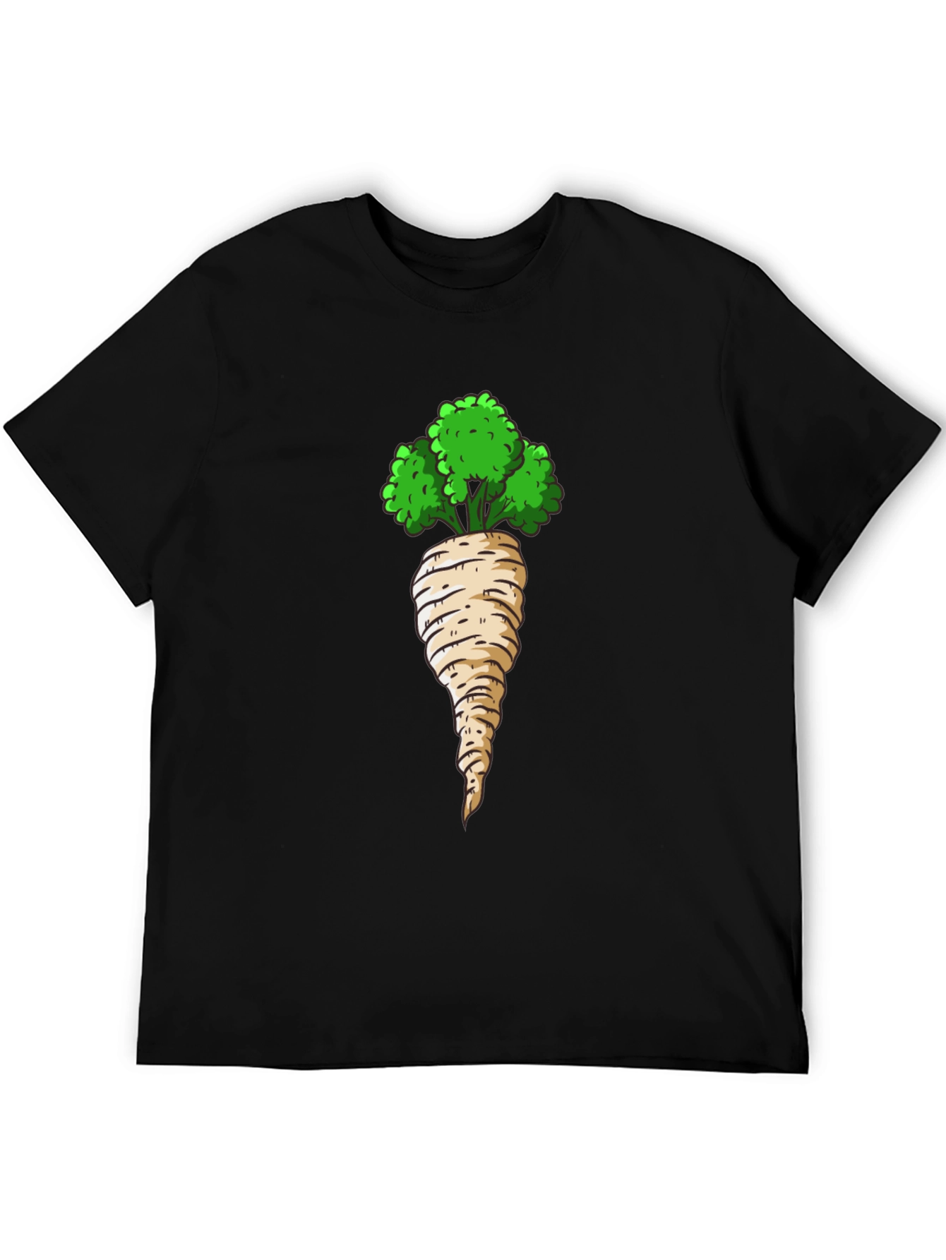 Black Radish Graphic Tee - Unique Foodie Fashion view 5