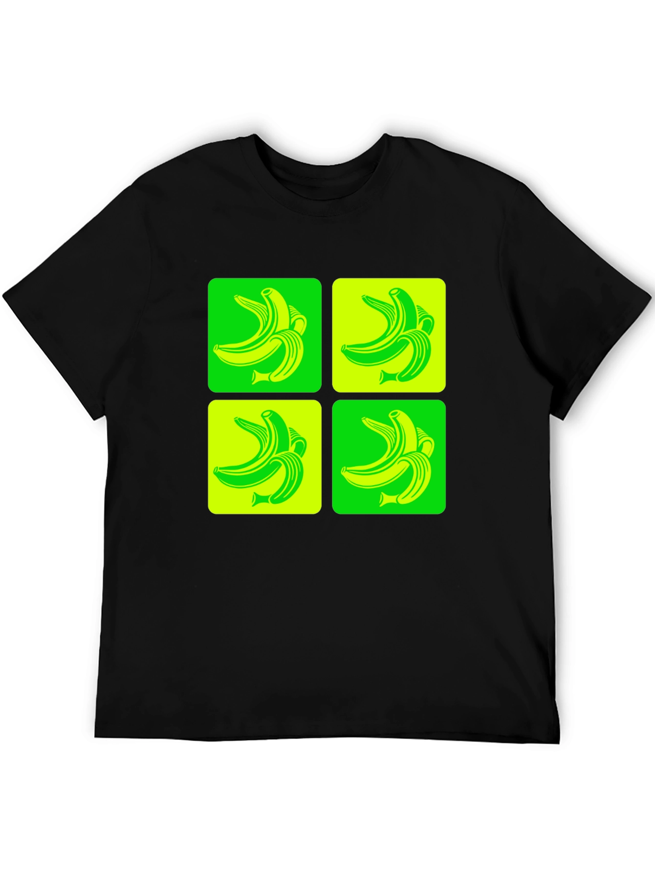 Black Banana Pop Art Graphic T-Shirt view 5