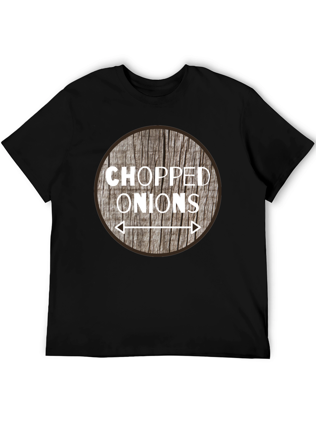 Chopped Onions Graphic Tee - Novelty Food Shirt - 5